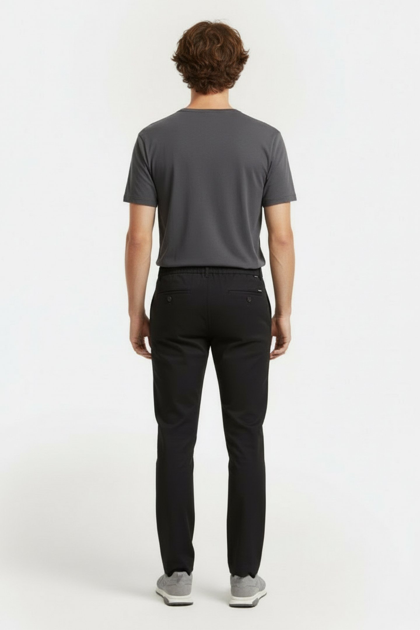 TERALF PANTS DARK GREY MELANGE 2