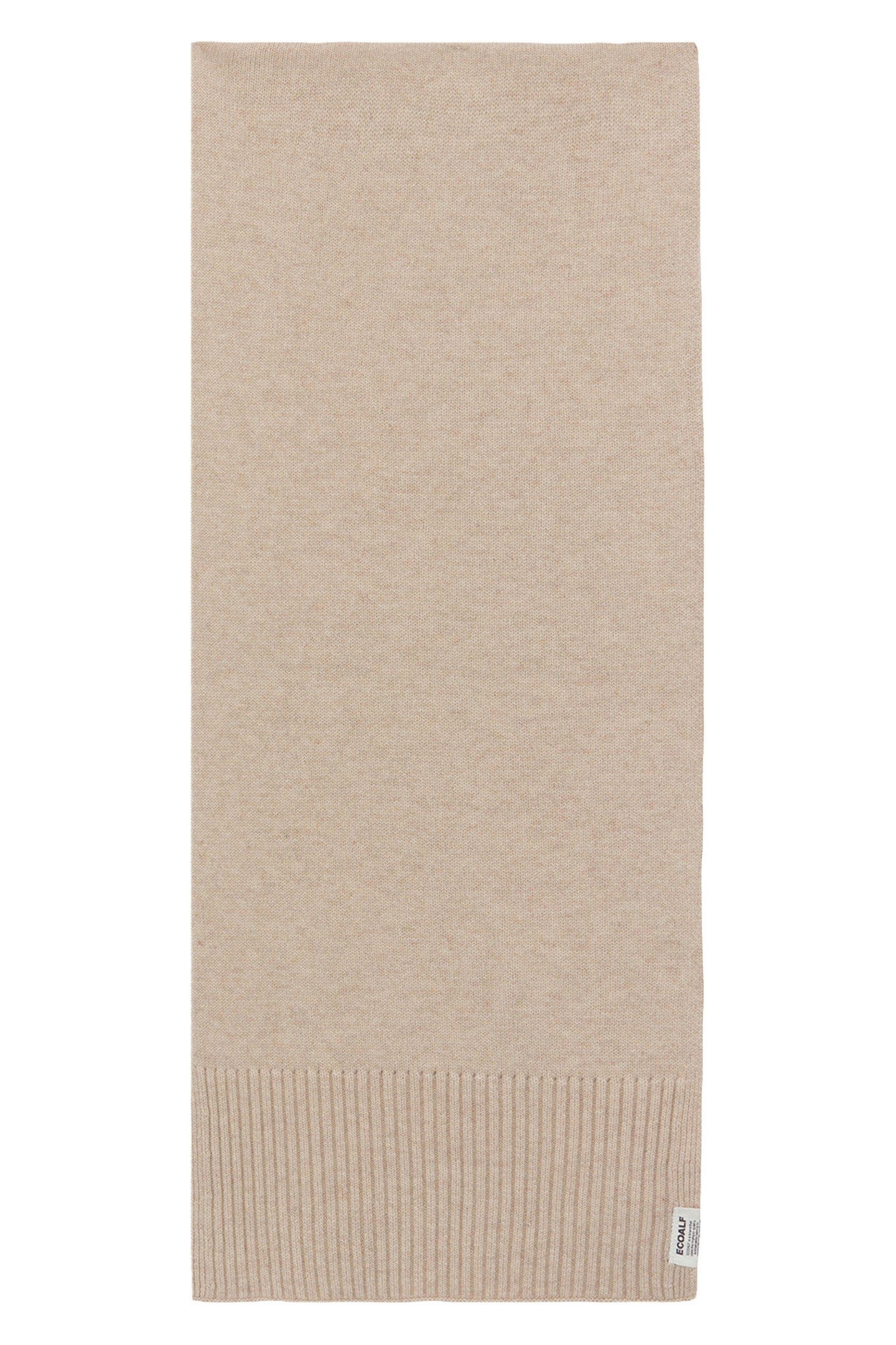 UNISEX WOOLALF SCARF TAUPE MELANGE 1