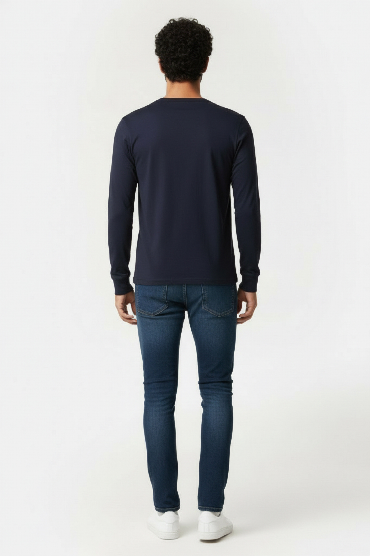 MIKEALF LONG SLEEVE T-SHIRT DARK NIGHT 2