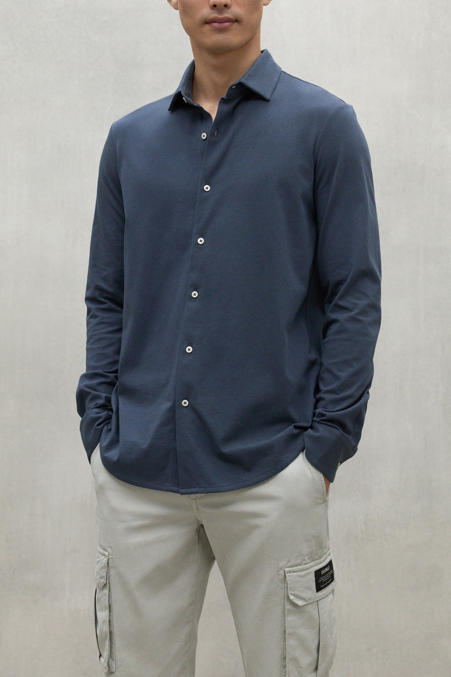GAELALF SHIRT STEEL BLUE 2