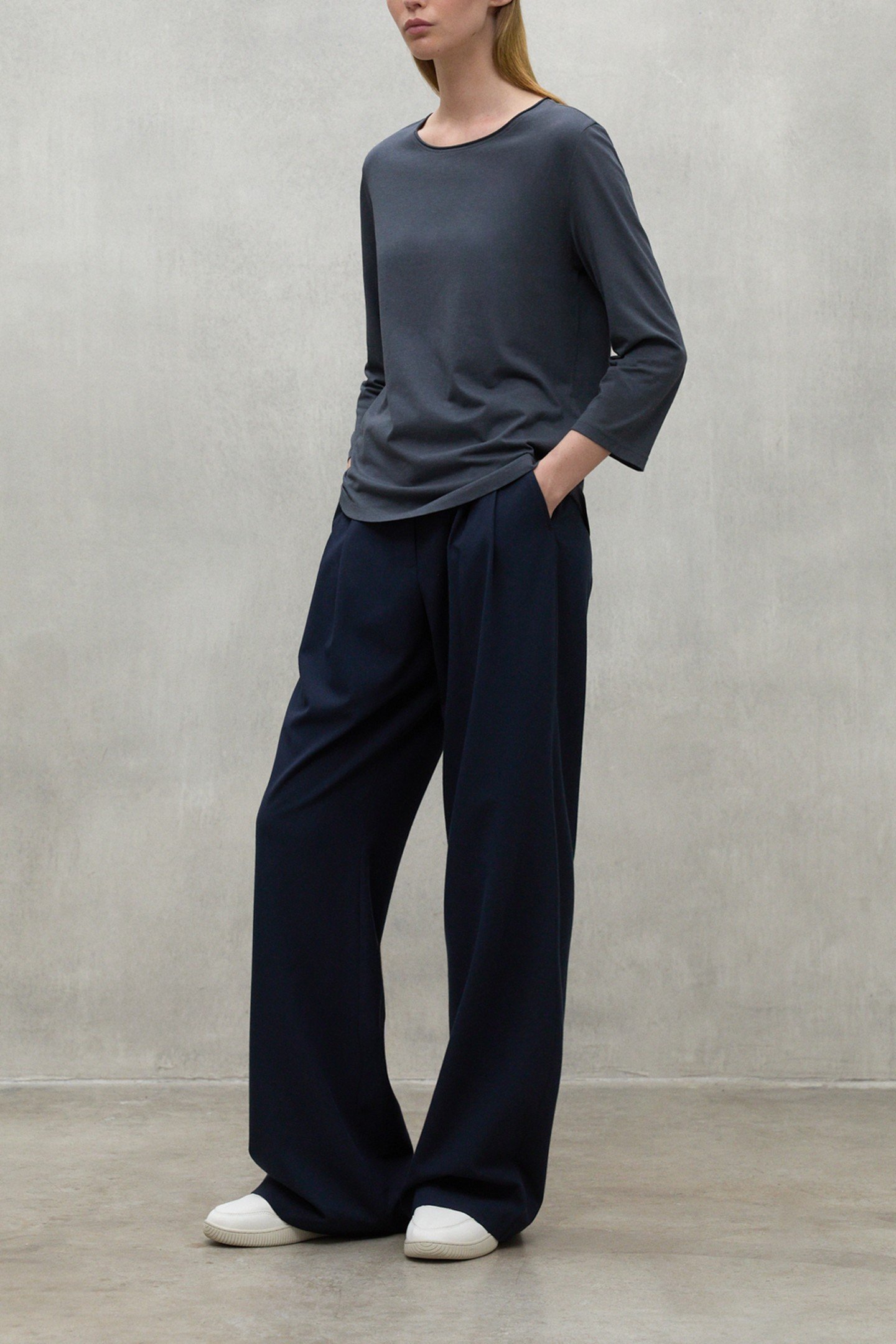 BEJAALF LONG SLEEVE T-SHIRT CAVIAR 3