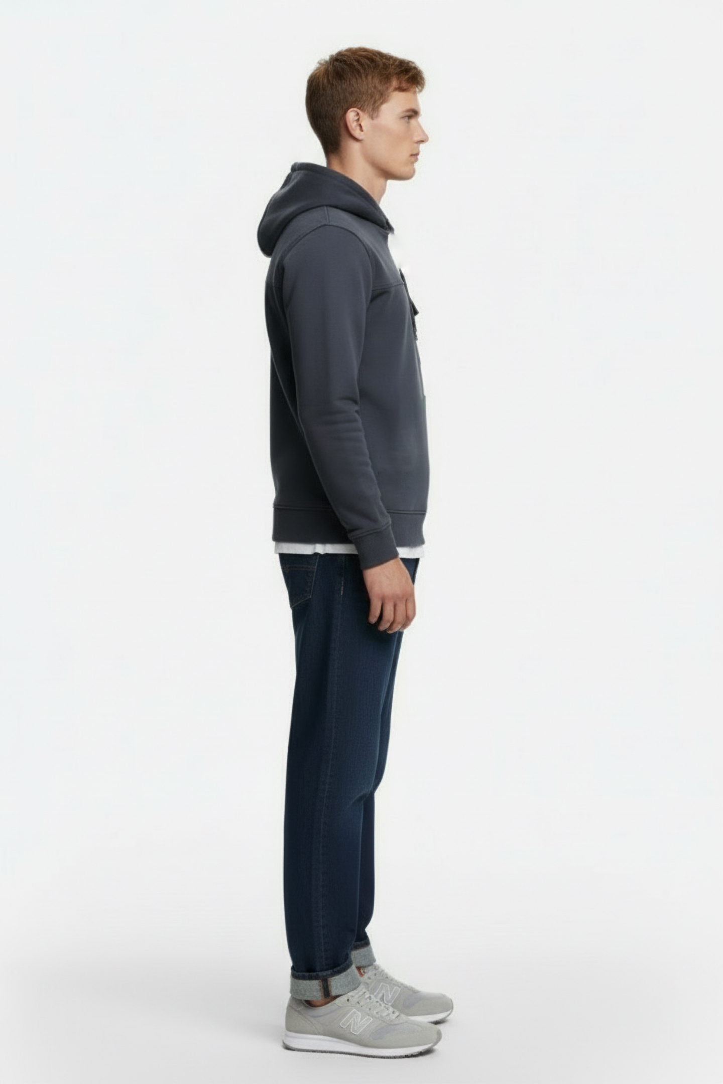 BRISTOLALF SWEATSHIRT STEEL BLUE 3