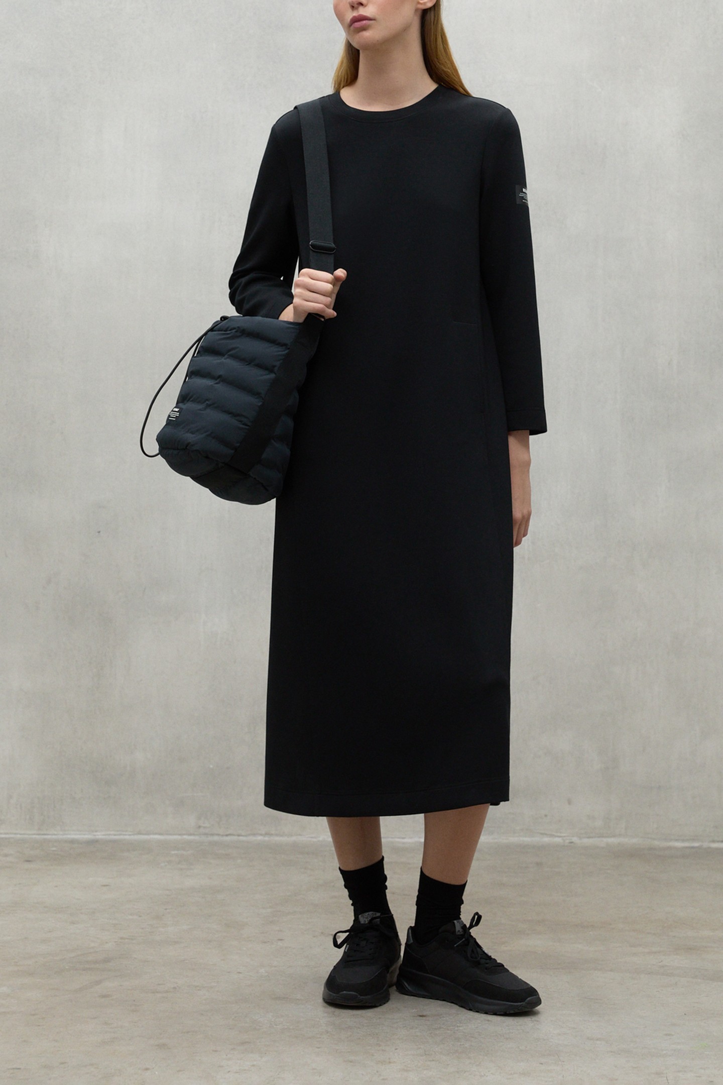 CRISTALALF DRESS BLACK 2