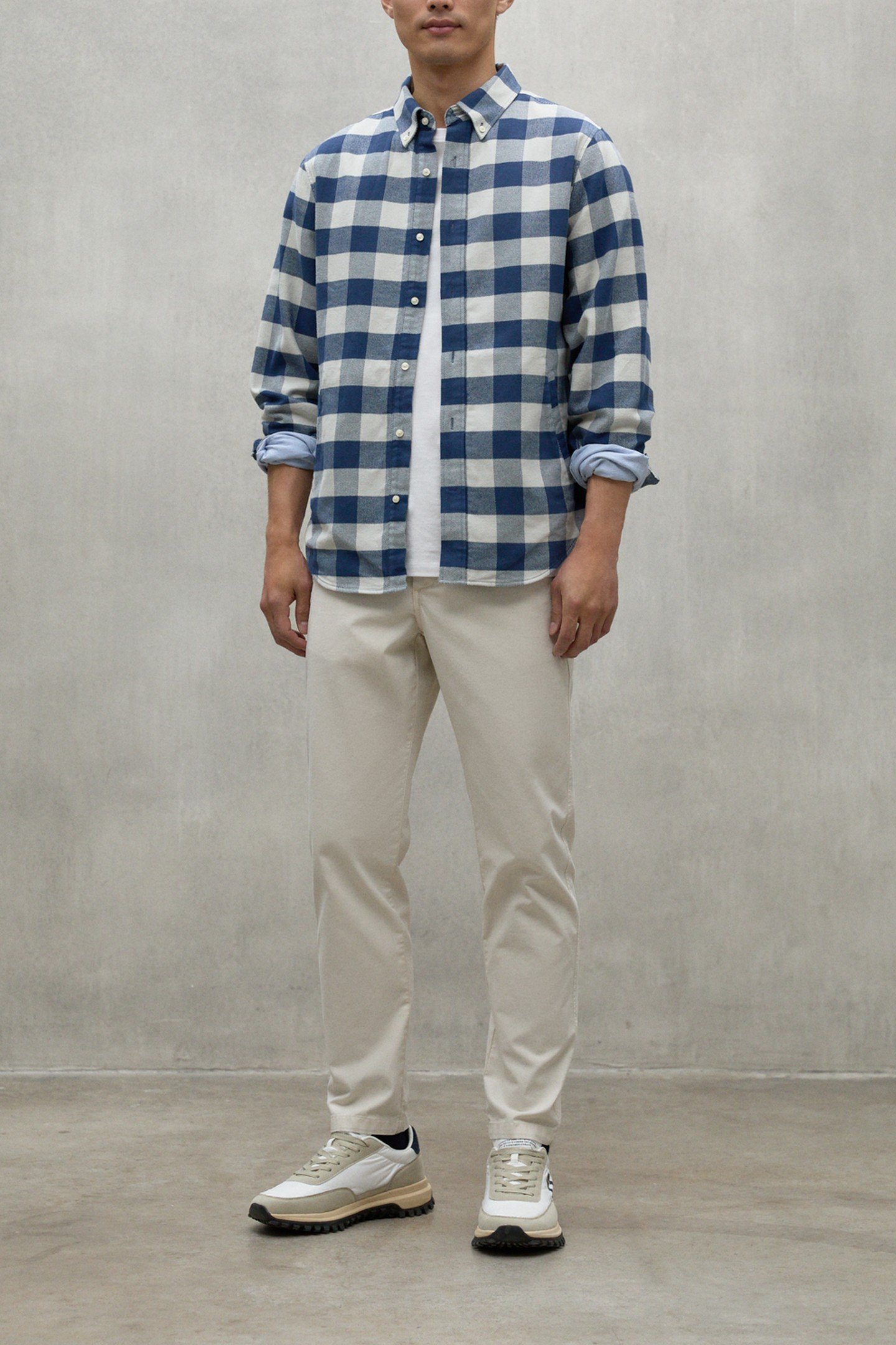 GASTONALF SHIRT ICE / BLUE 1