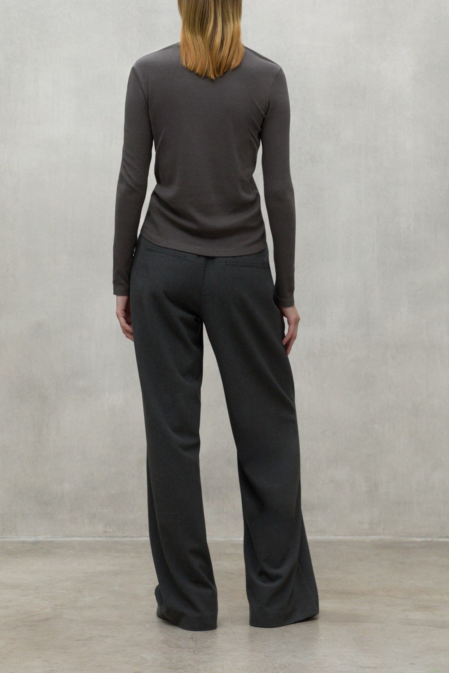 LILLEALF LONG SLEEVE T-SHIRT DARK COFFEE 4