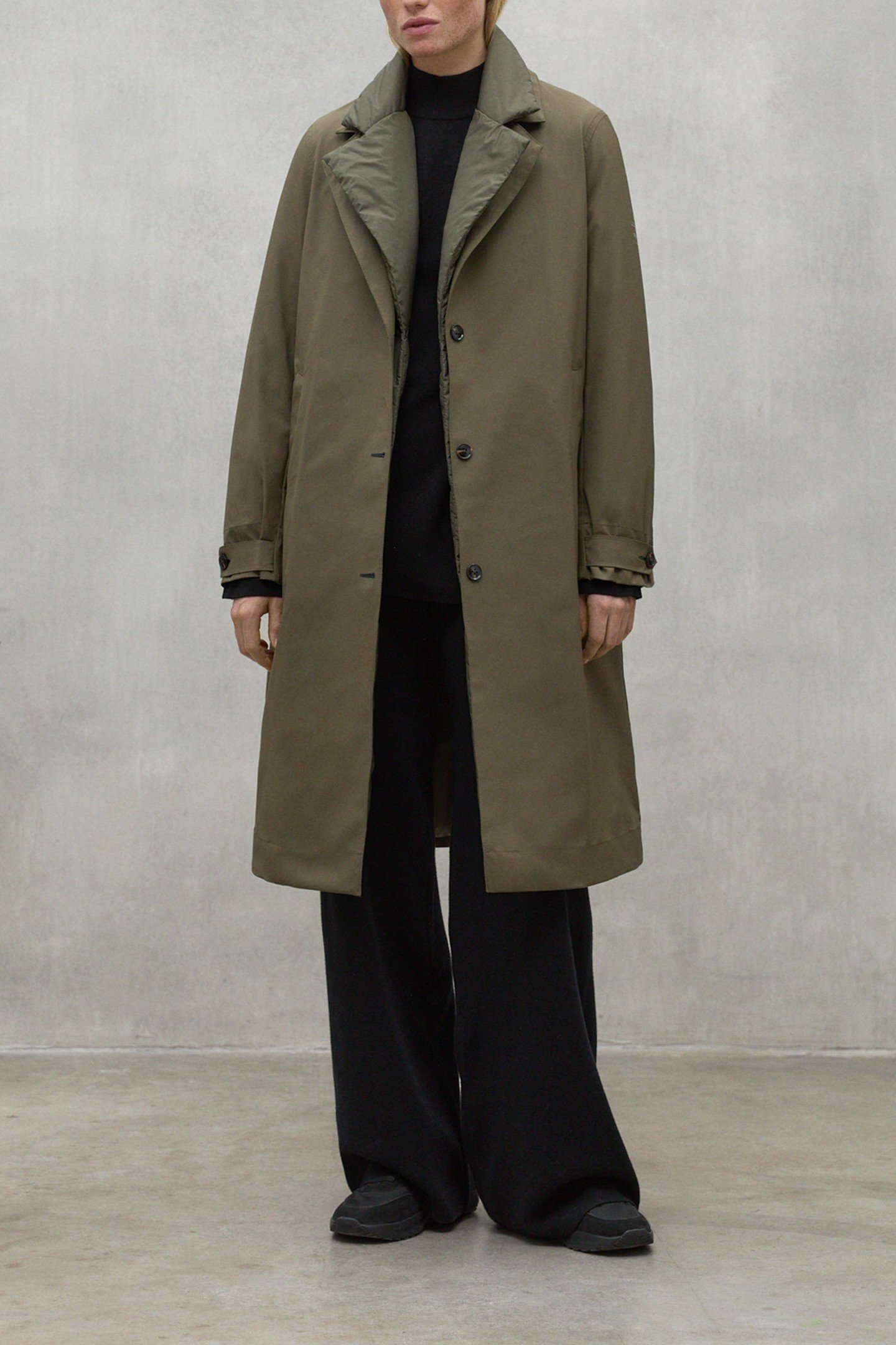 ALBERTALF JACKET DARK KHAKI 2