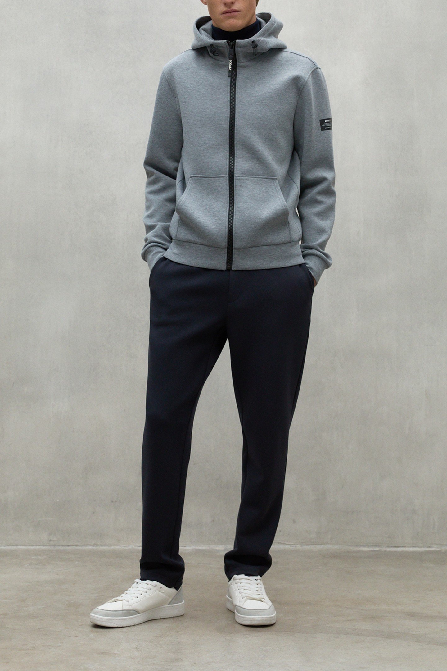 AGADIRALF SWEATSHIRT GREY MELANGE 1