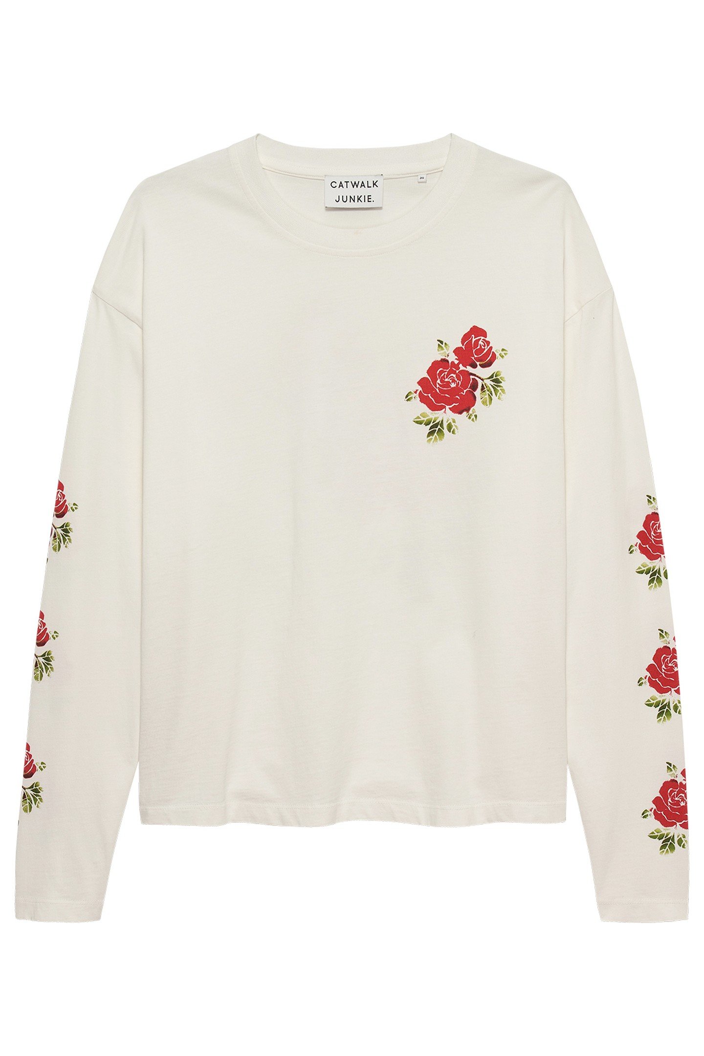 LOOSE FIT GRAPHIC LONG SLEEVE OFF WHITE 4