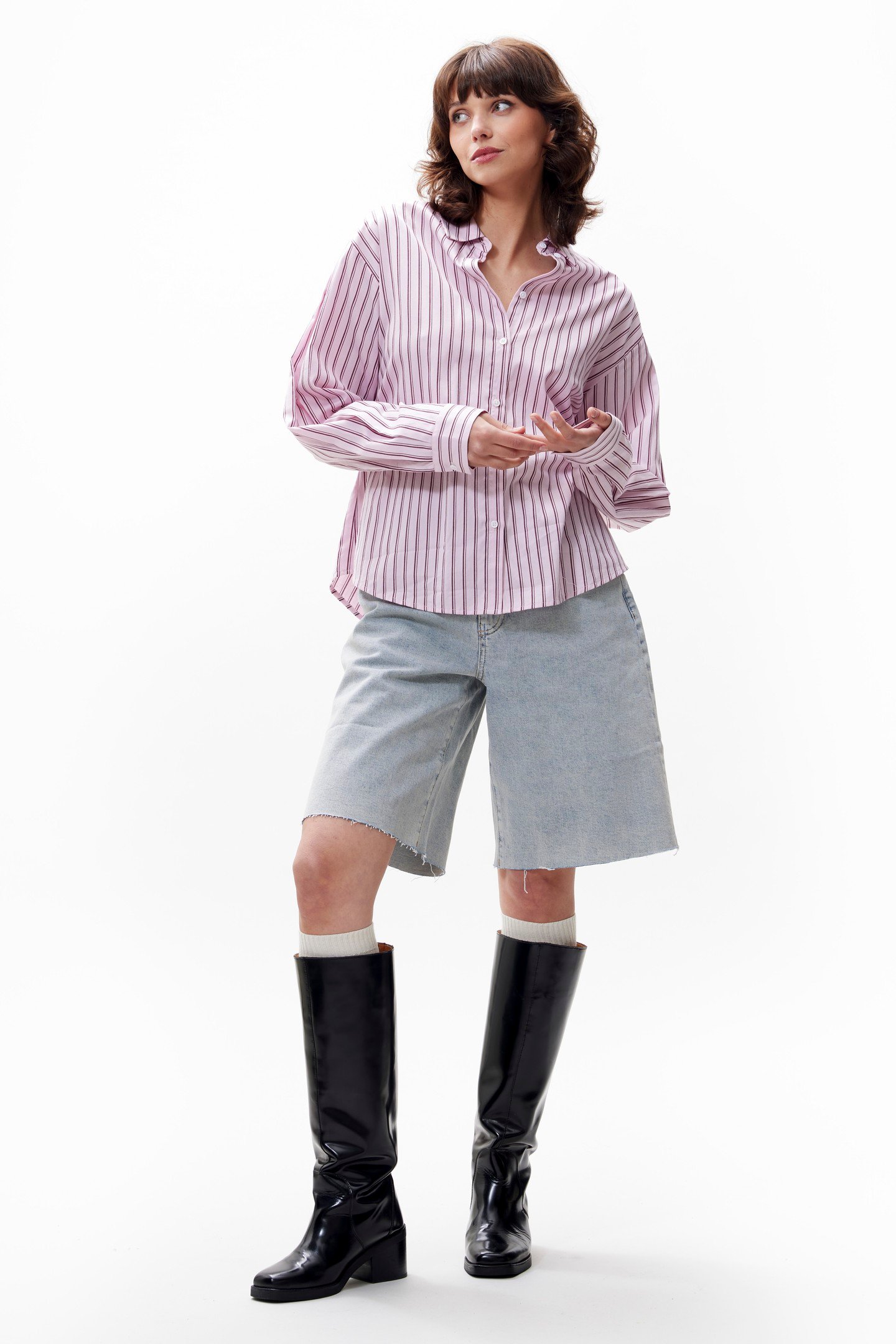 BLOUSE WITH OPEN BACK PINK LADY 1