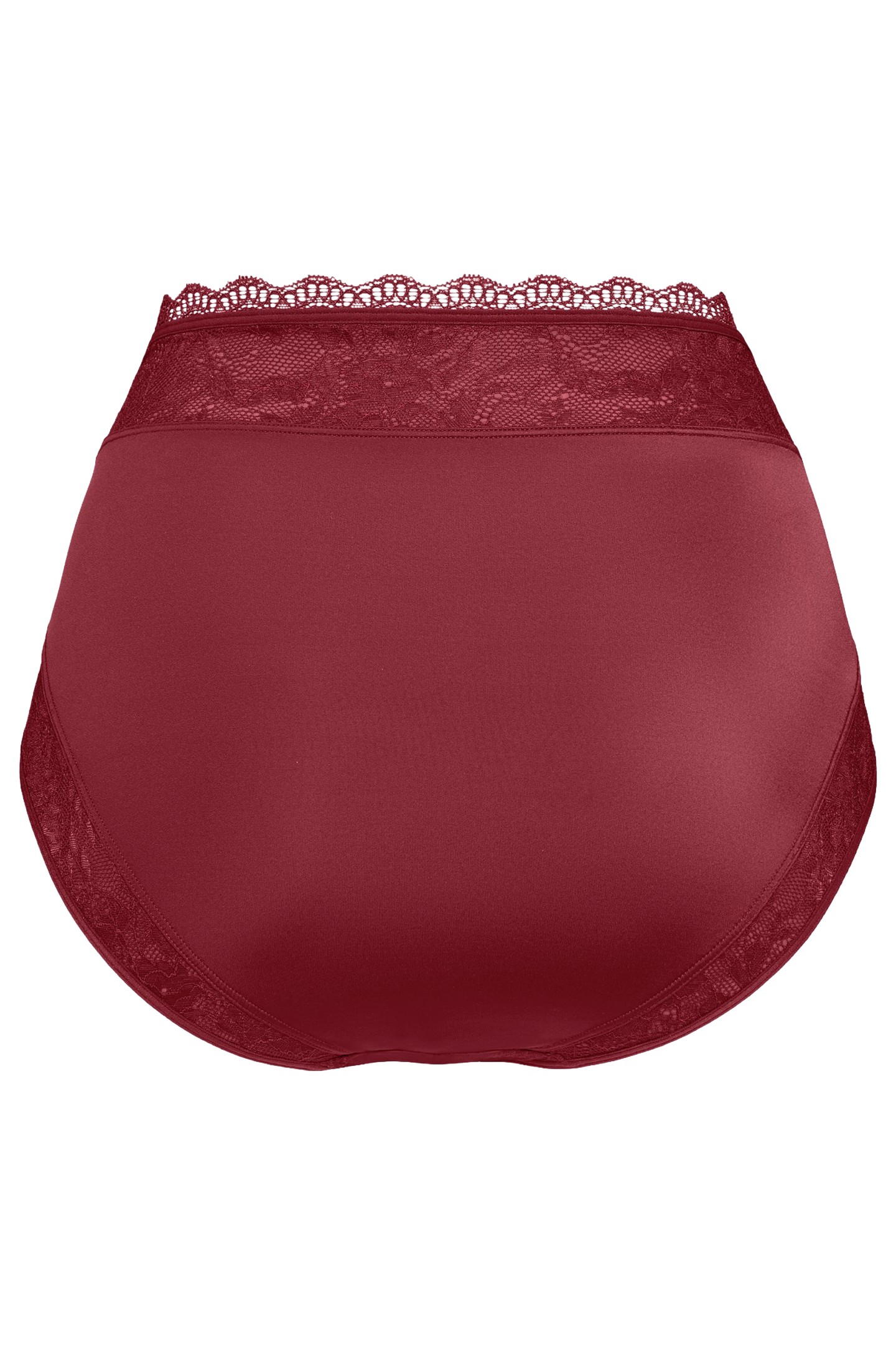 CARITA BOTTOM BRIEFS HIGH WAIST RED 4
