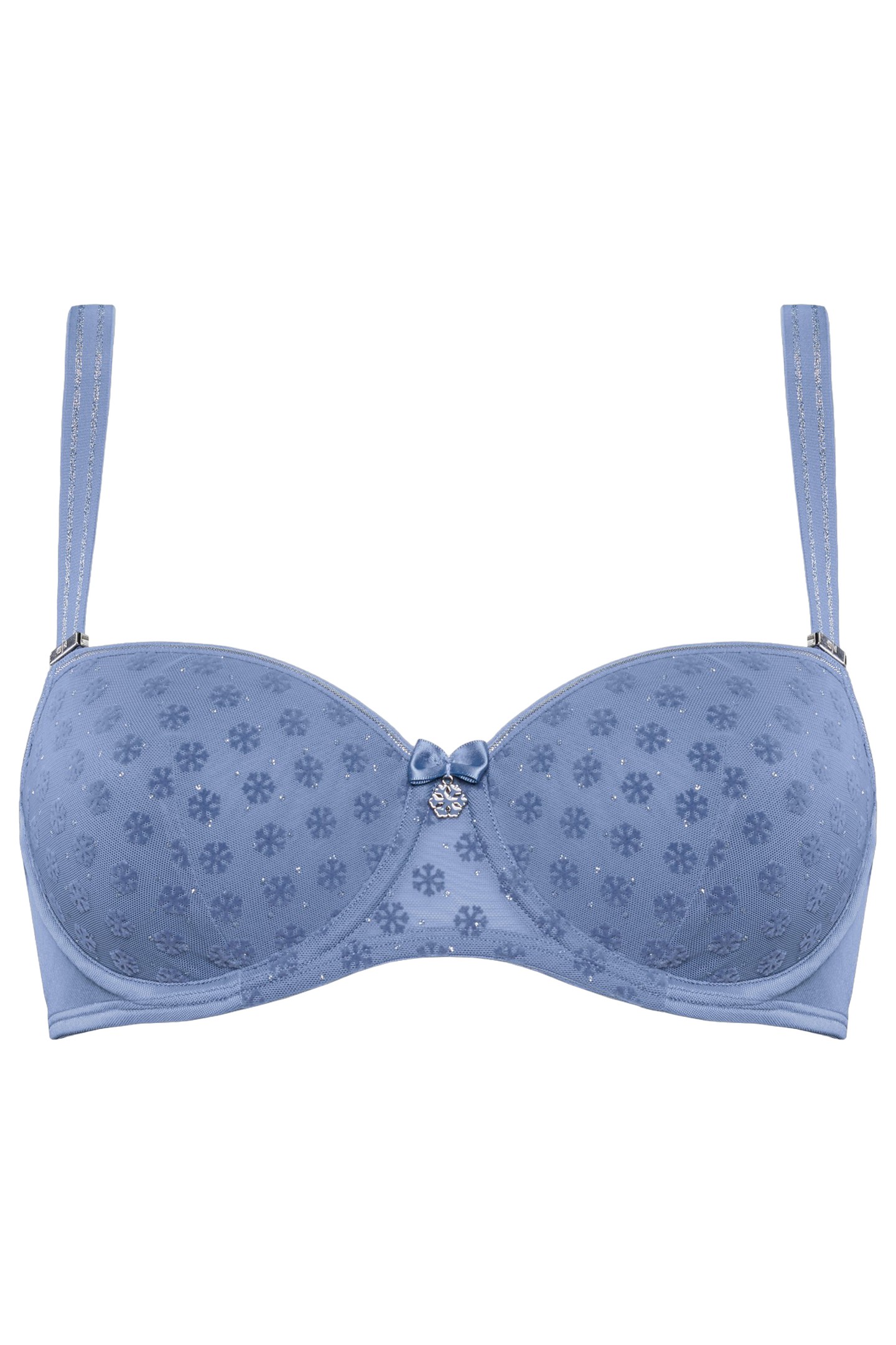 SNOWFLAKE BRABALCONYWIRED PADDED BLUE 4