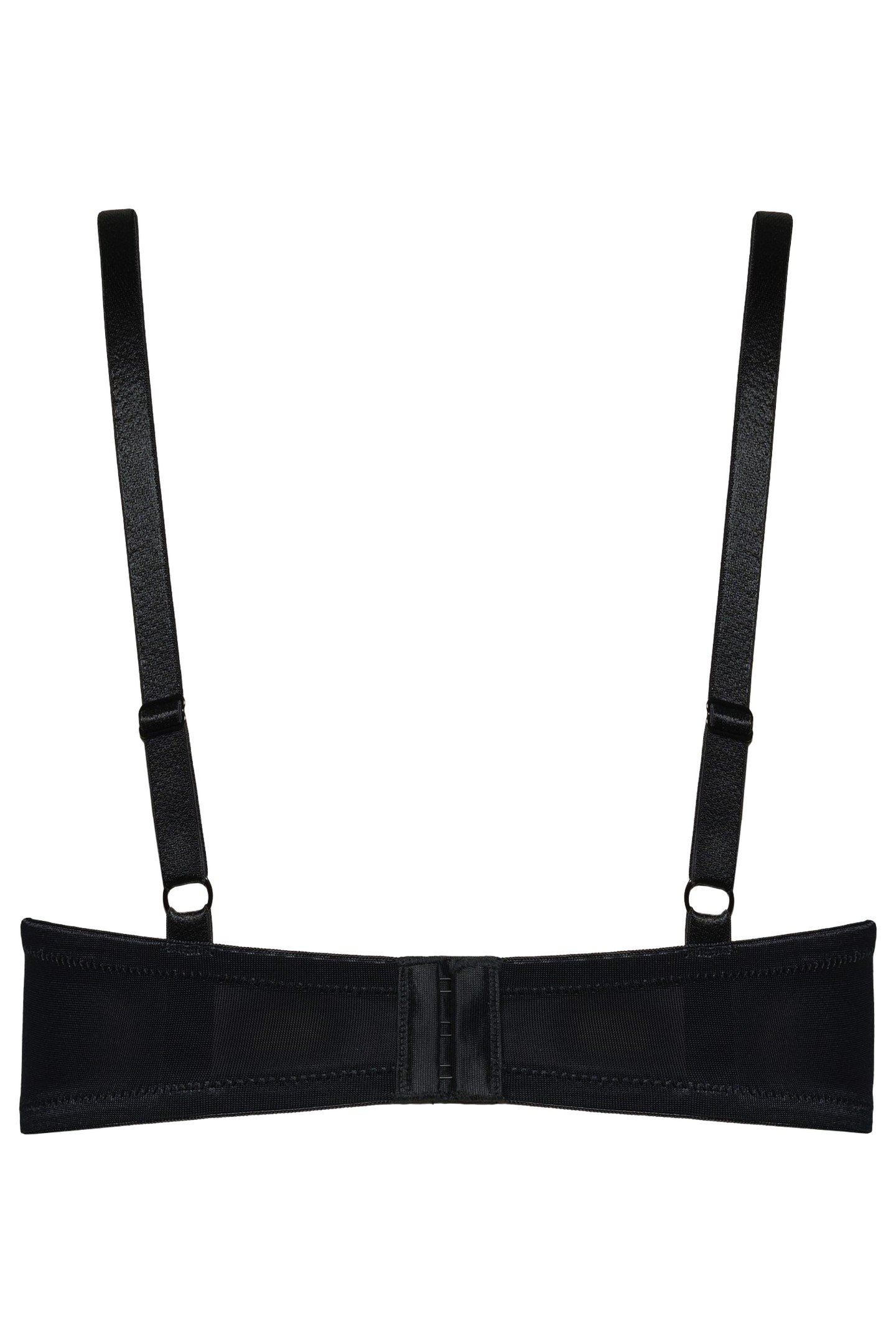 DAME DE PARIS BRA BALCONY WIRED PADDED BLACK 3