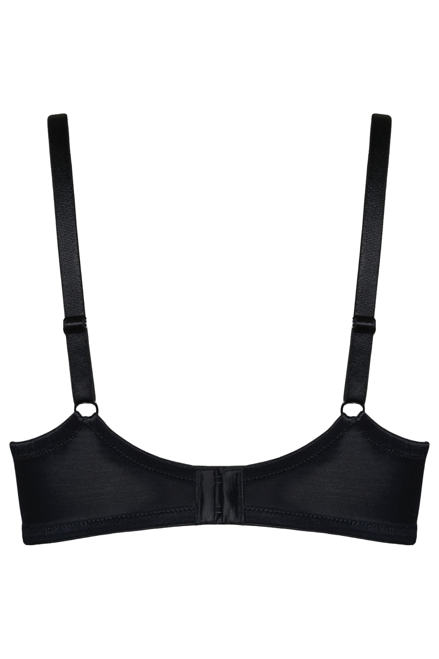 DAME DE PARIS BRA PLUNGE WIRED PADDED BLACK 3