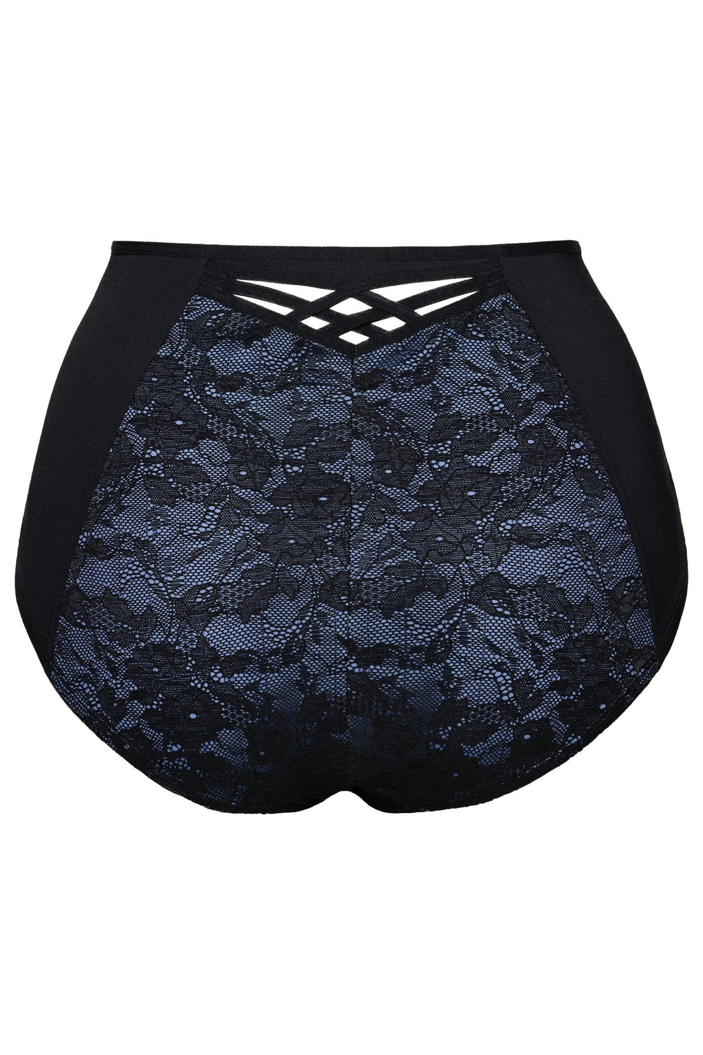 DAME DE PARIS BOTTOM BRIEFS HIGH WAIST BLACK 3