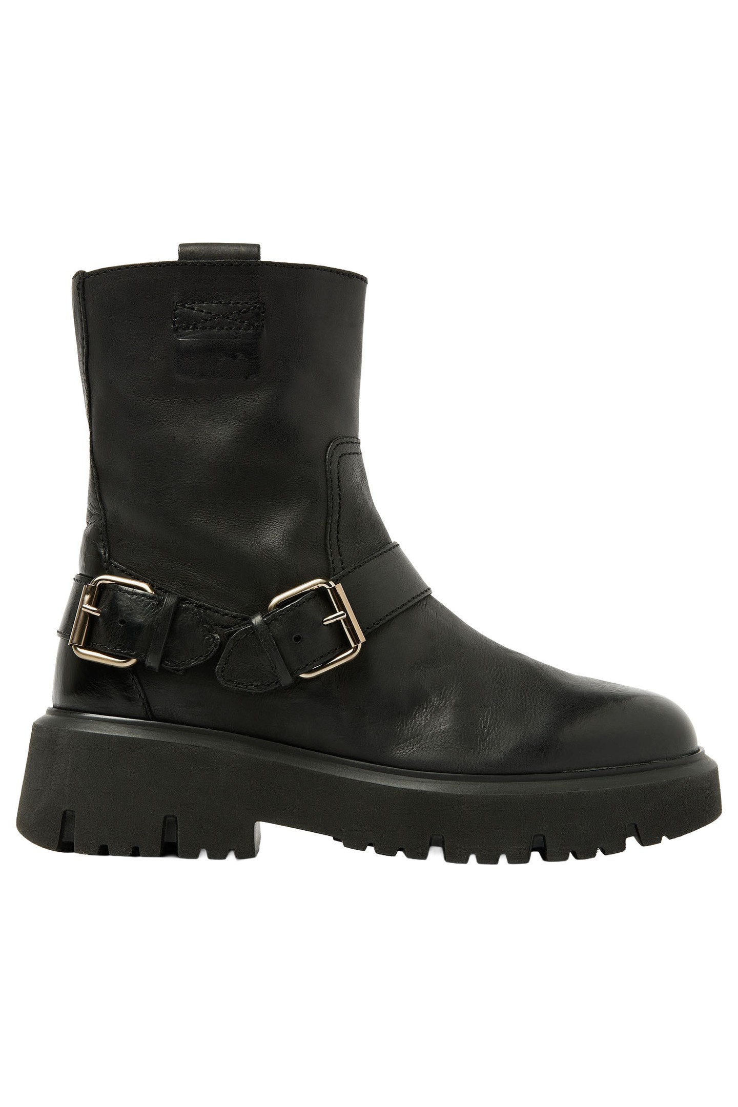 ZIVA JAGGER BIKER BOOTS BLACK 6