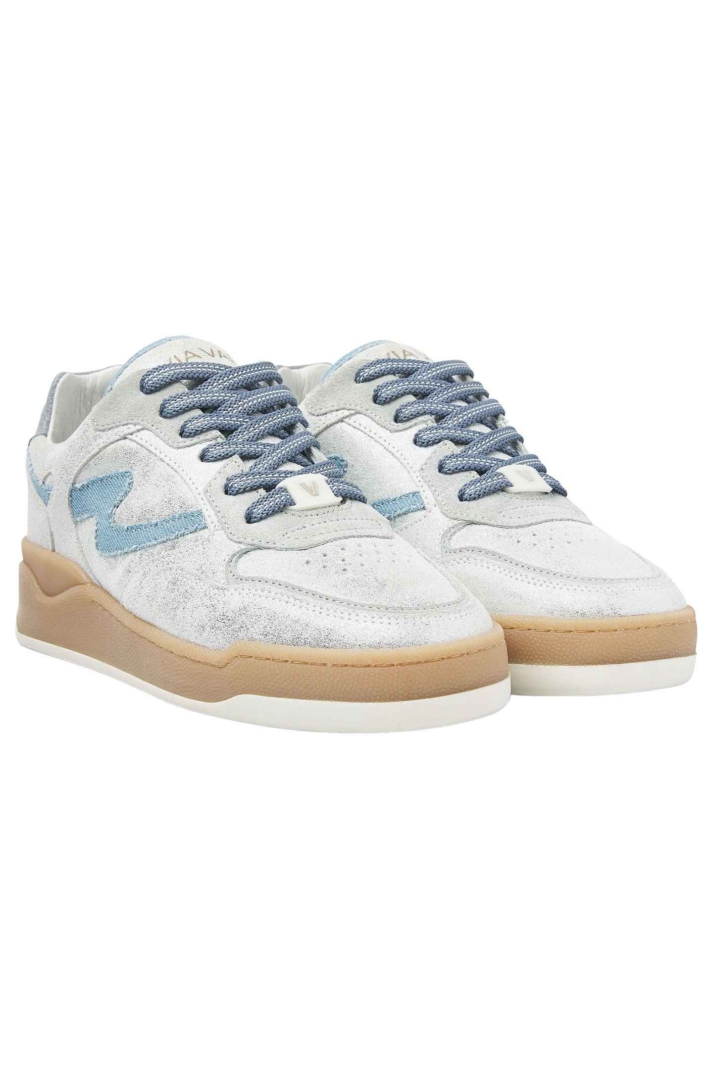 LEVI SUEDE SNEAKERS SILVER 1