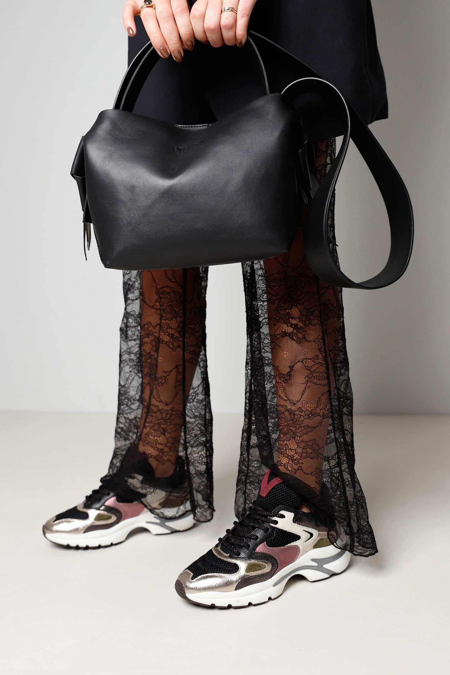 VESPER DUE SNEAKERS BLACK 3