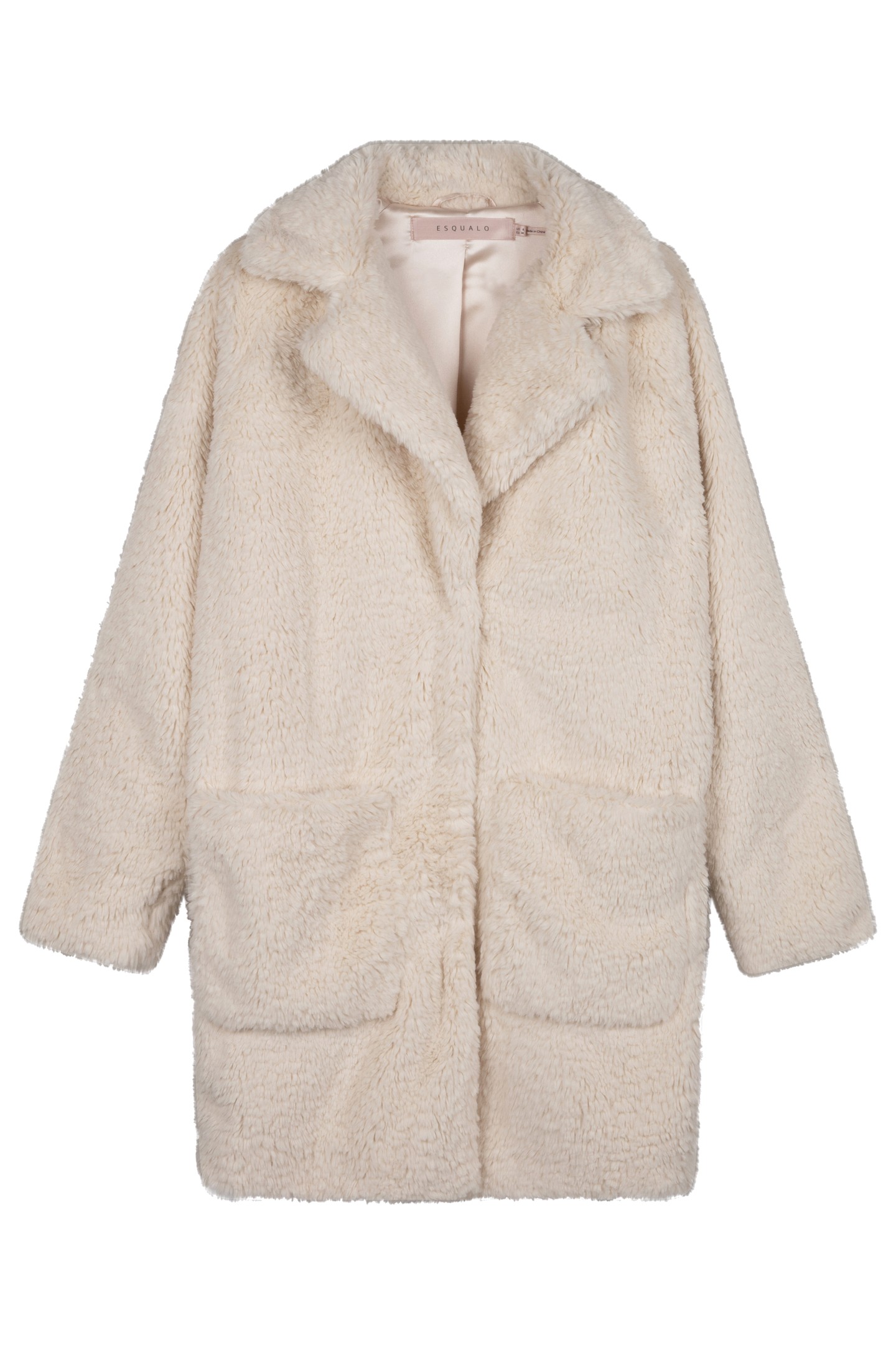 COAT LONG TEDDY OFF WHITE 3