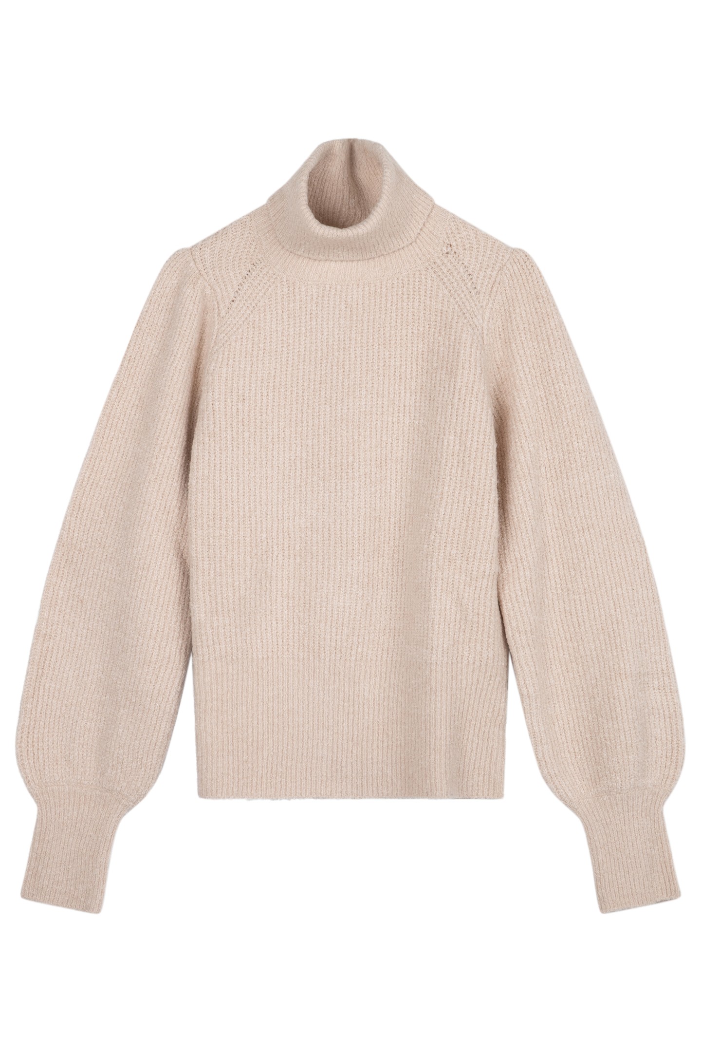SWEATER COL HIGH CUFF BISCUIT 4