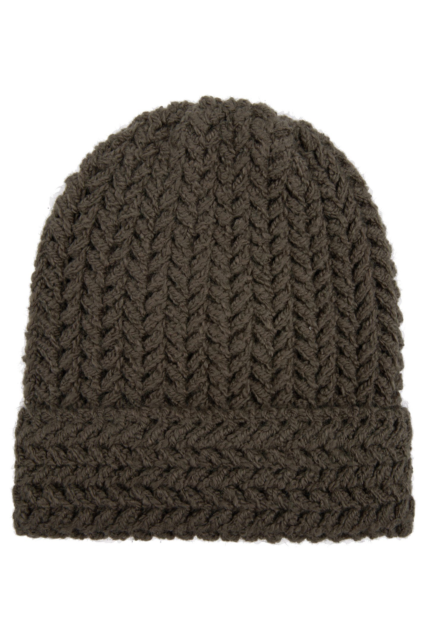 BEANIE ZZ KNIT LEAF GREEN 2
