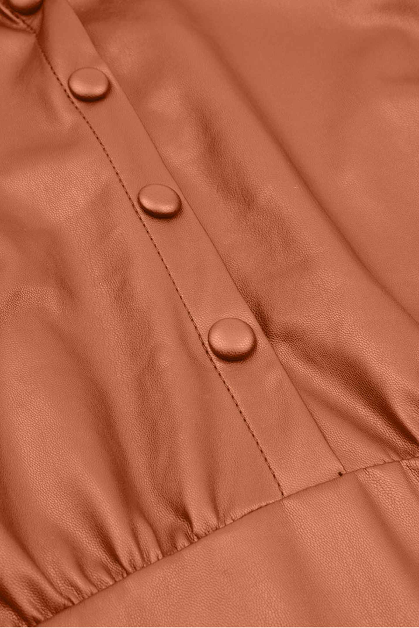 DRESS PUFF SLV LIGHT PU COPPER BROWN 3