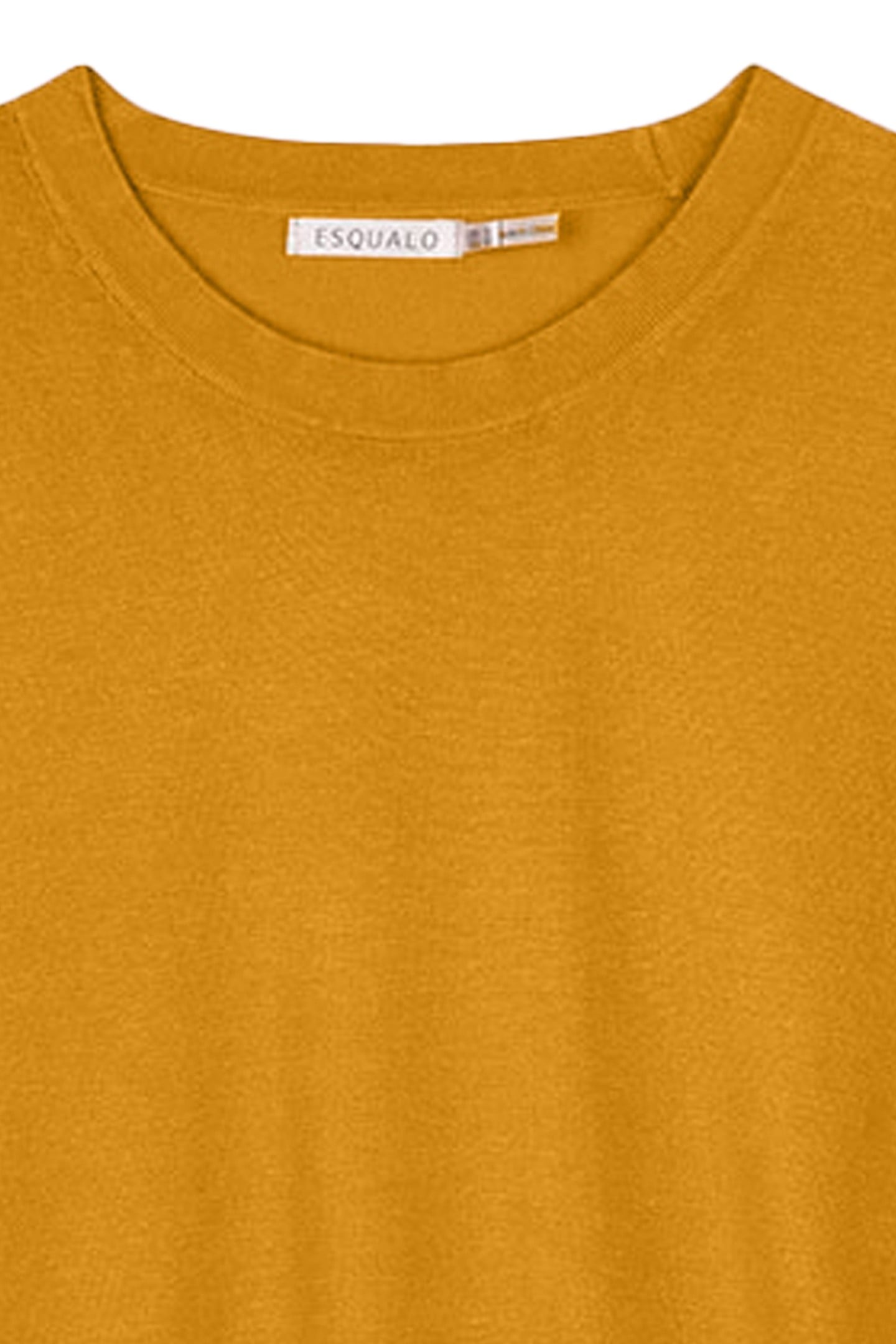 SWEATER BASIC BUTTON SLVE CUFF MUSTARD 3