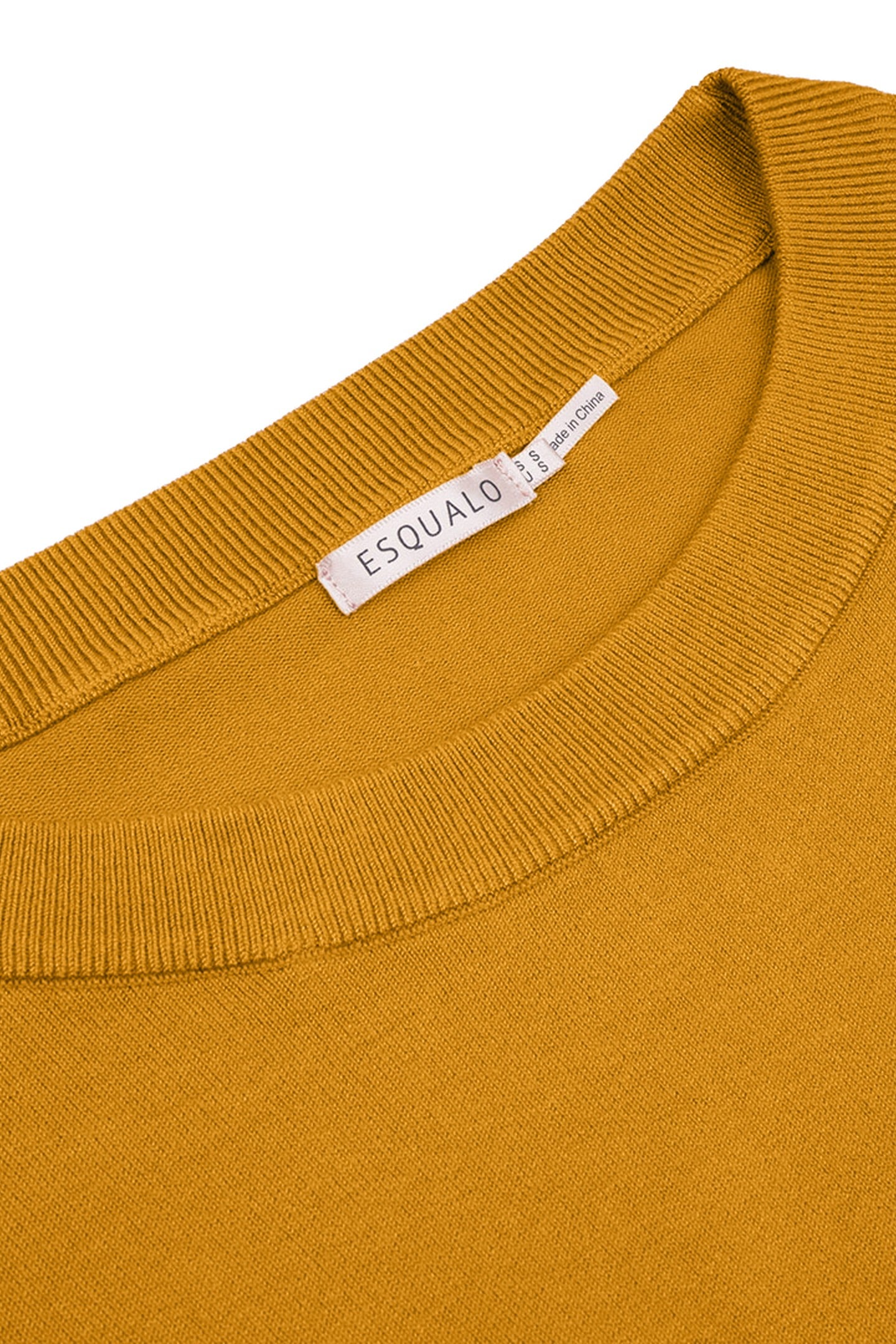 SWEATER BASIC BOXY MUSTARD 2