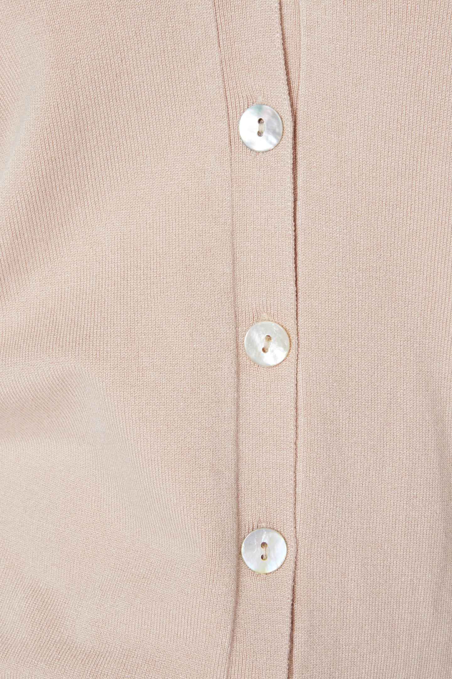 CARDIGAN BASIC V-NECK WARM SAND 4