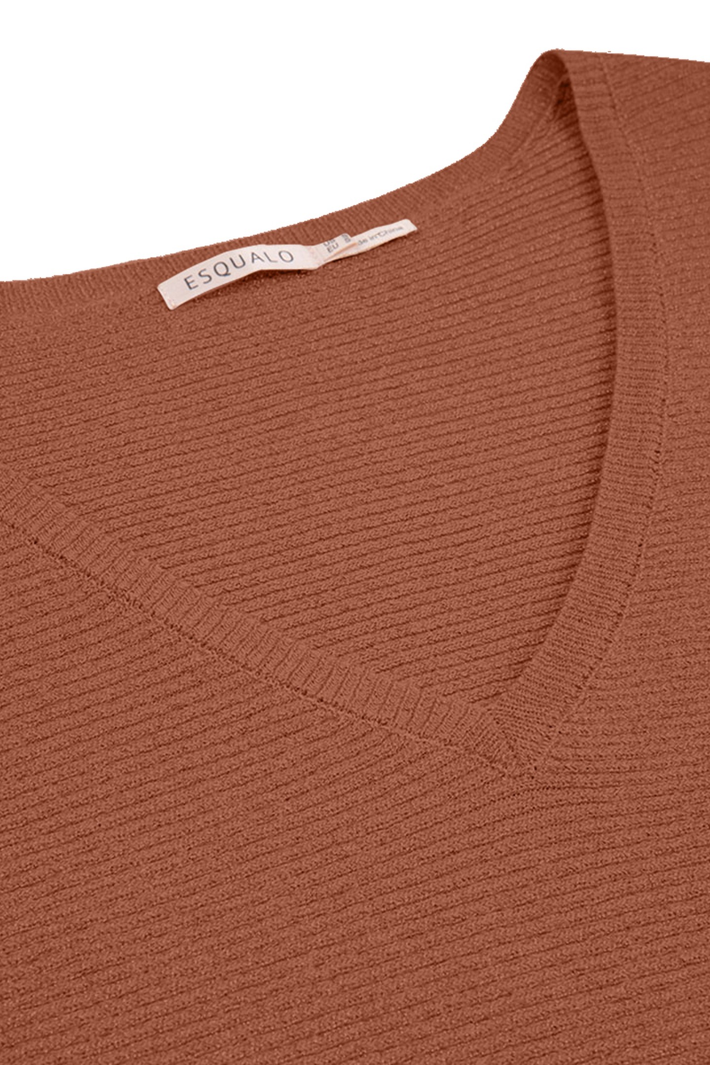 SWEATER LUREX BAT SLEEVE COPPER BROWN 3