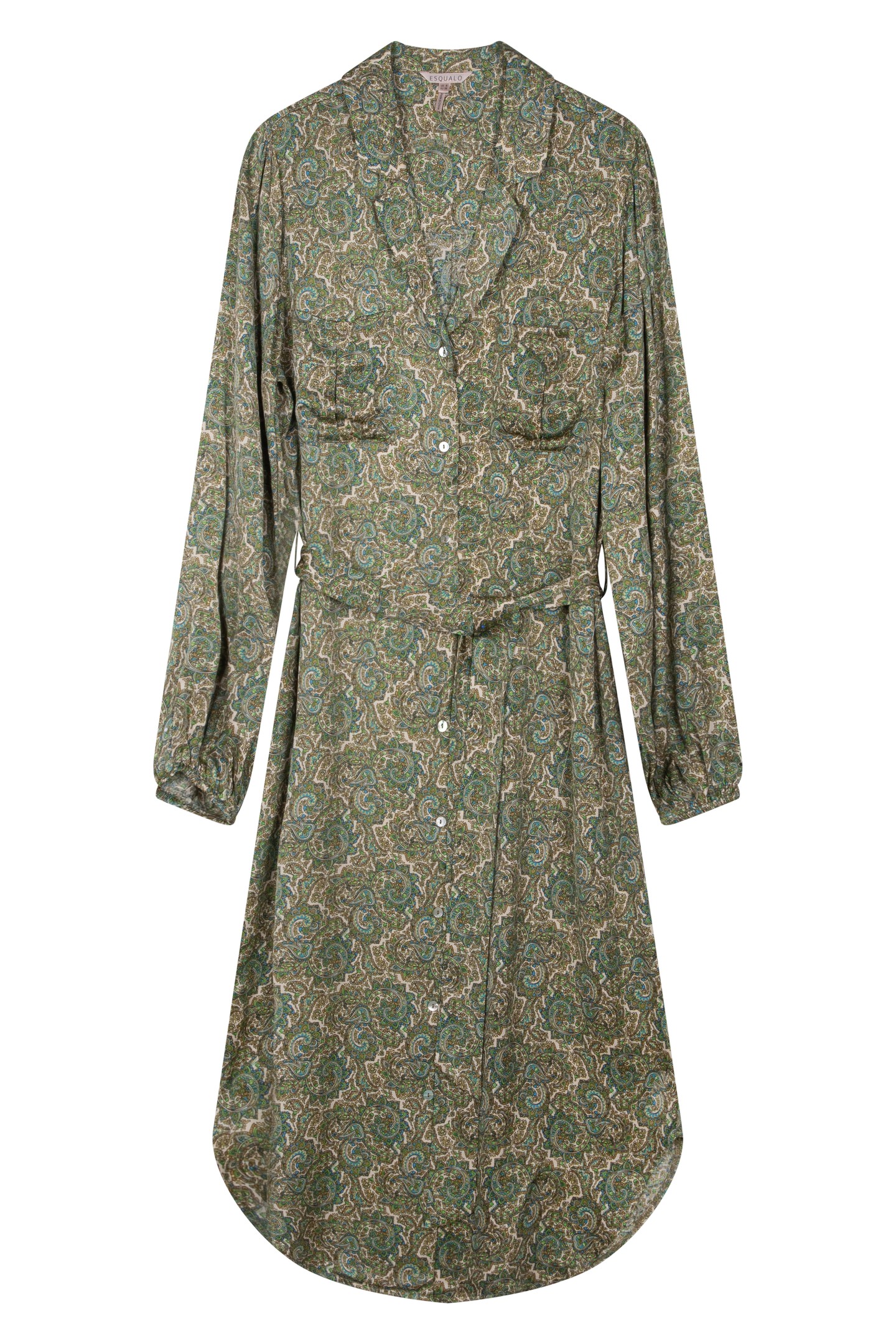 DRESS LONG HIDEAWAY PRINT PRINT 4