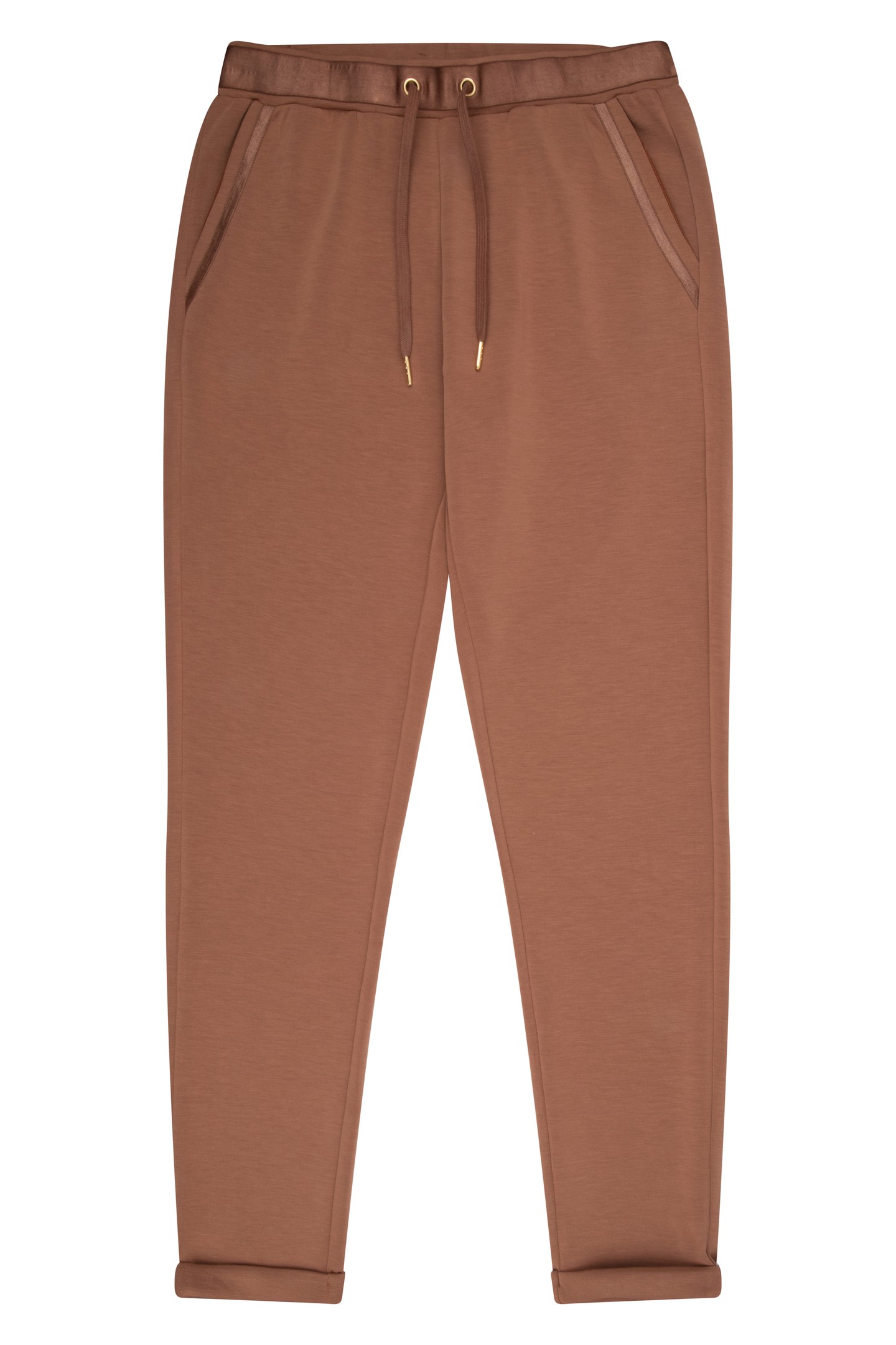 TROUSERS MODAL COPPER BROWN 4