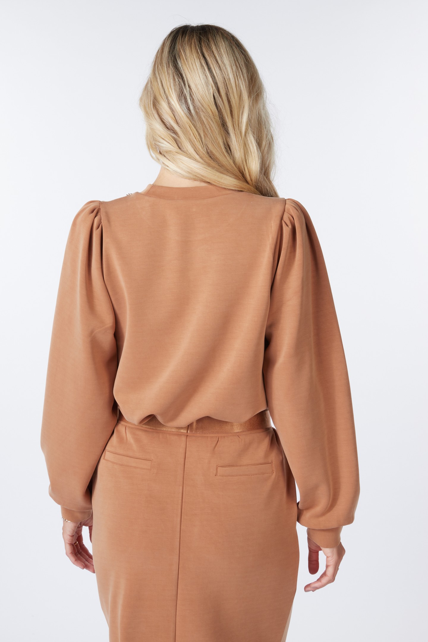 SKIRT MODAL COPPER BROWN 3