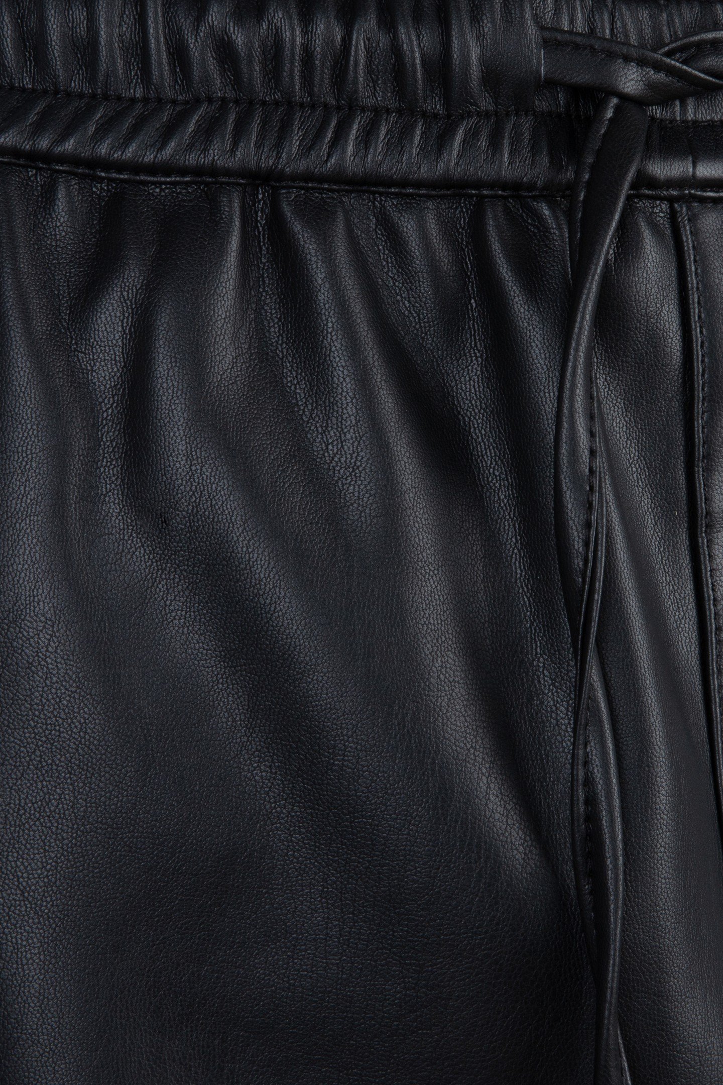 SKIRT JOGGER LONG PU BLACK 6