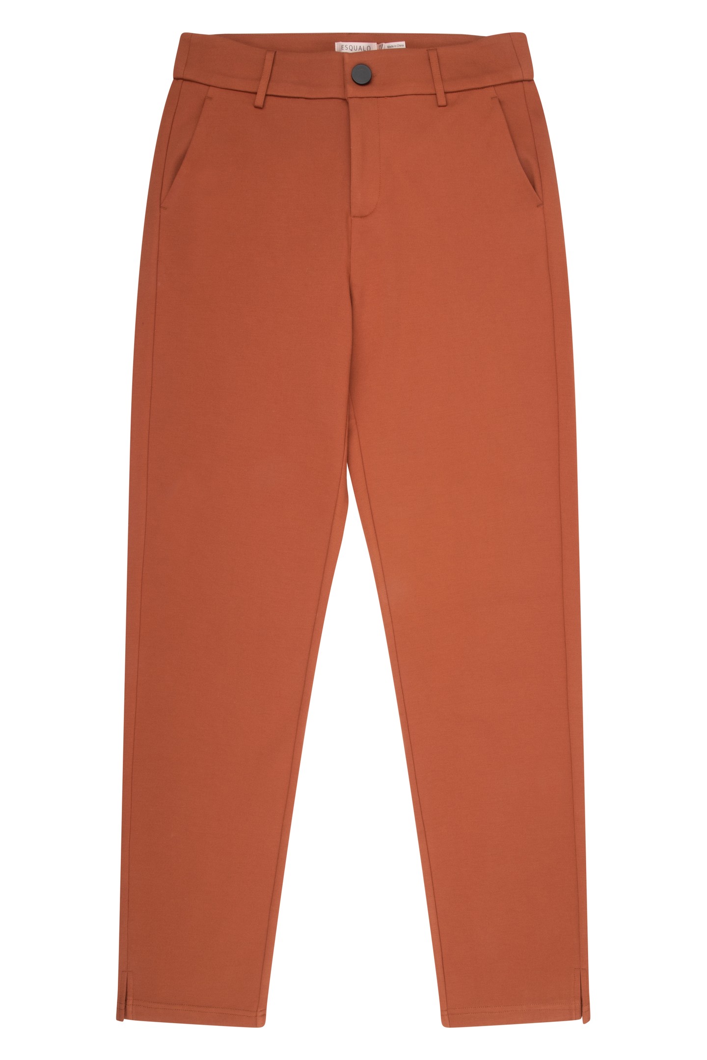 TROUSERS CHINO PUNTO COPPER BROWN 5