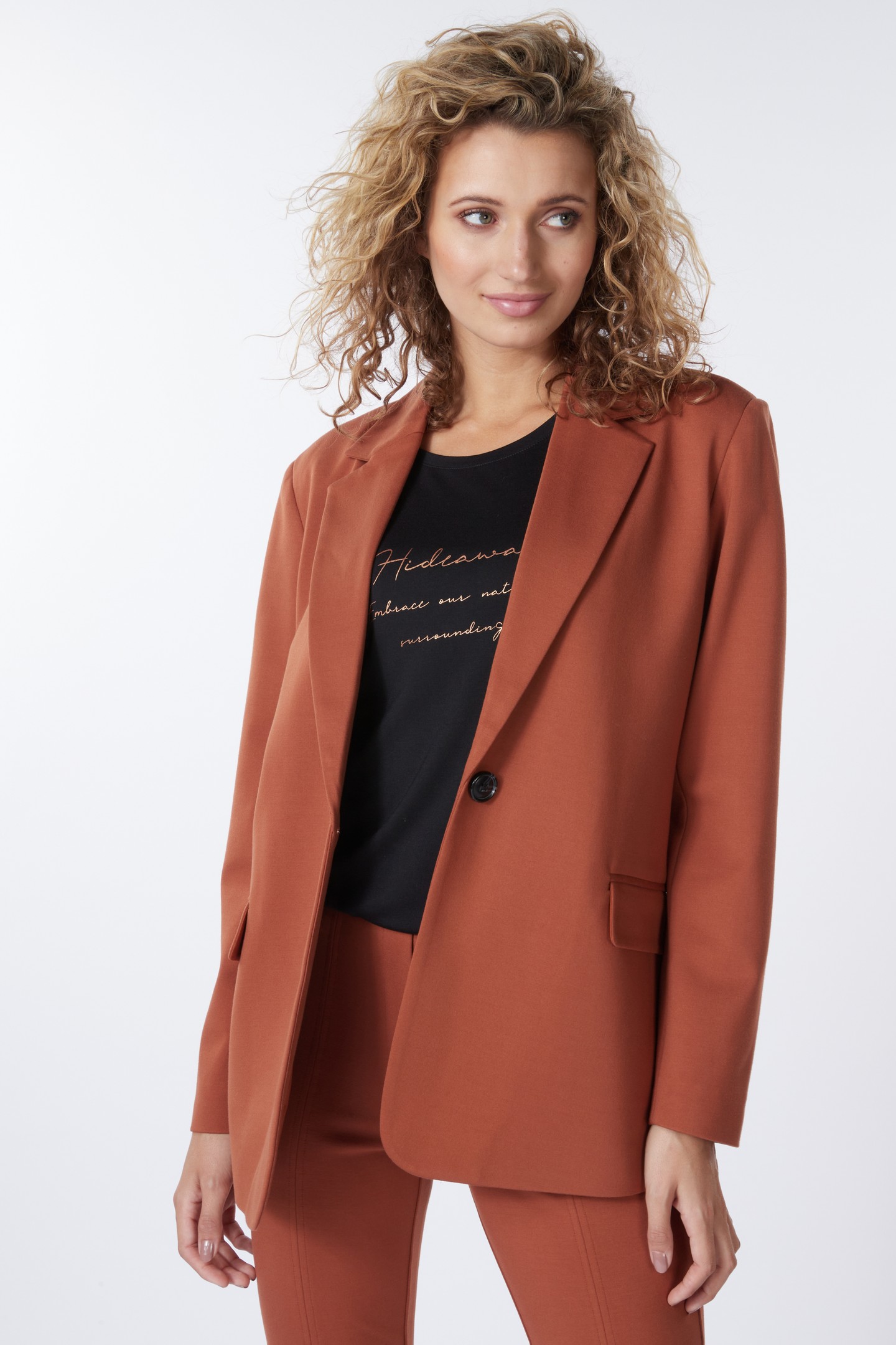 BLAZER PUNTO COPPER BROWN 4