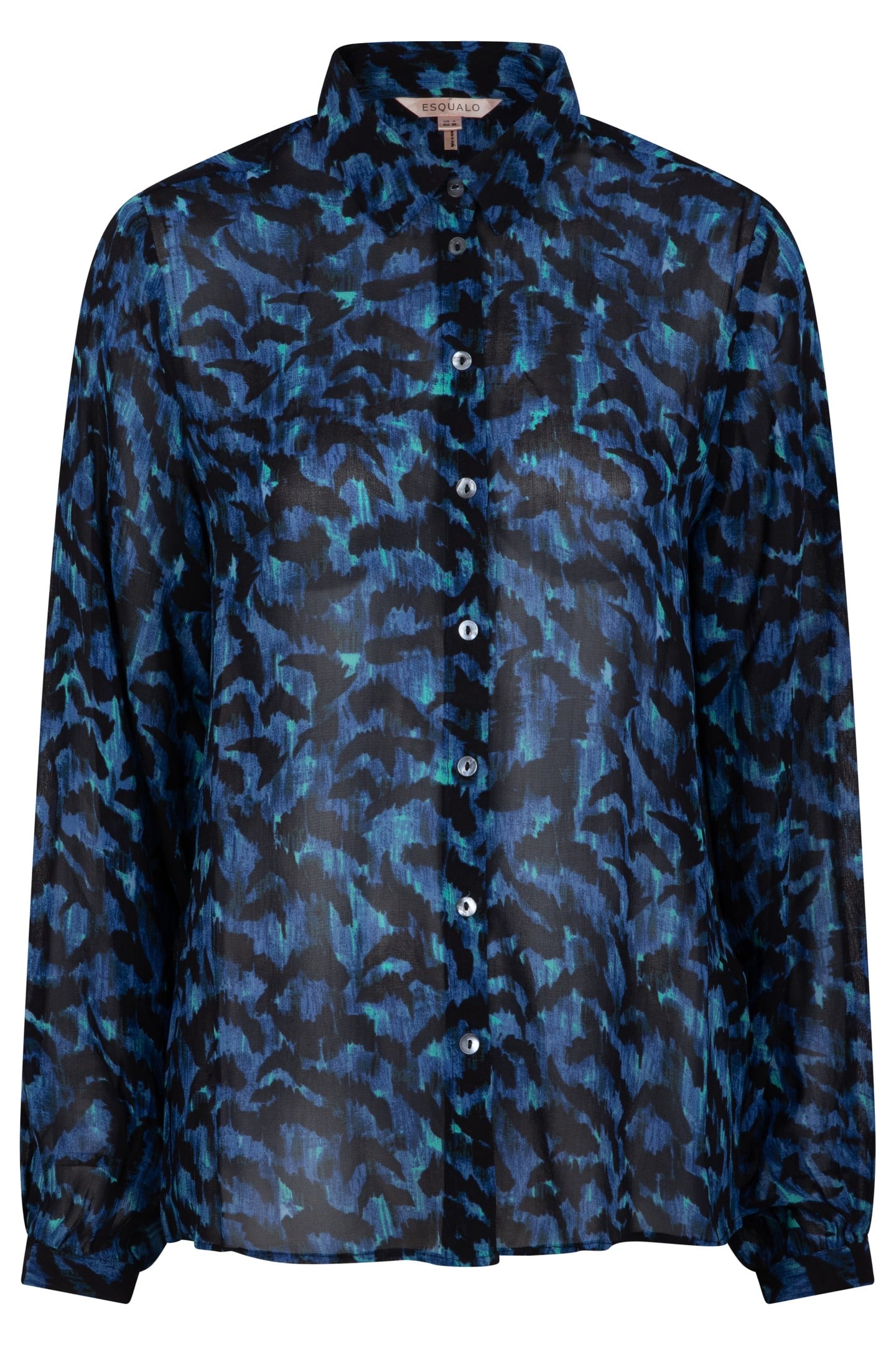 BLOUSE BASIC WILD CELEBRATION PRINT 6