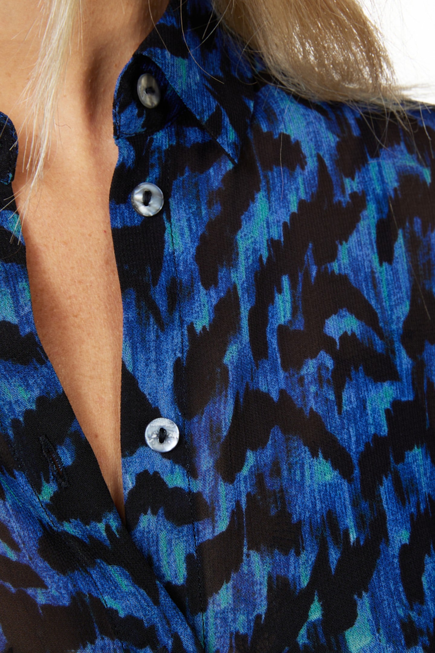 BLOUSE BASIC WILD CELEBRATION PRINT 9