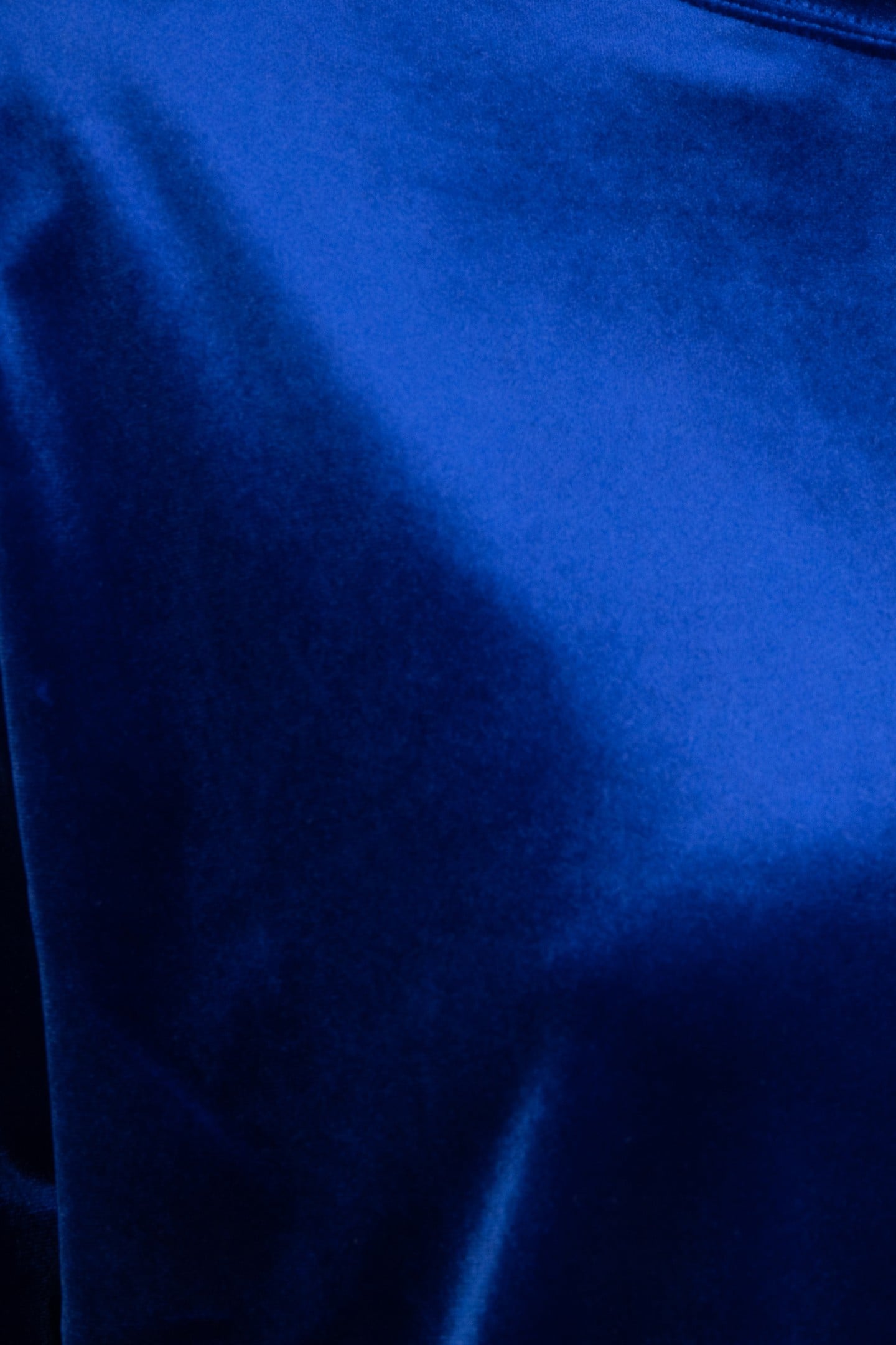 SWEATER SHOULDER DETAILS VELOURS BLUE 8