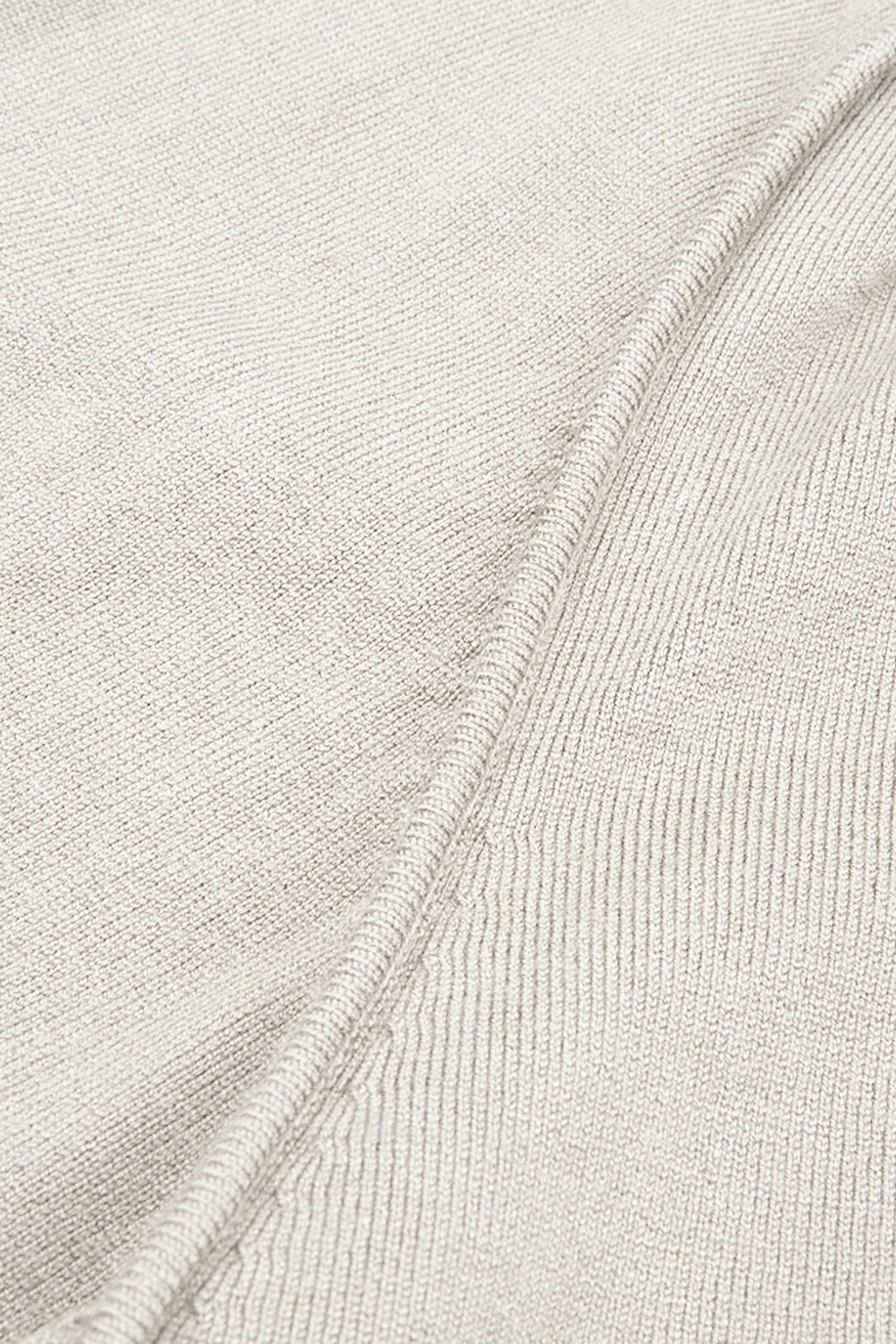 SWEATER BASIC PLEATS COL OFF WHITE 2