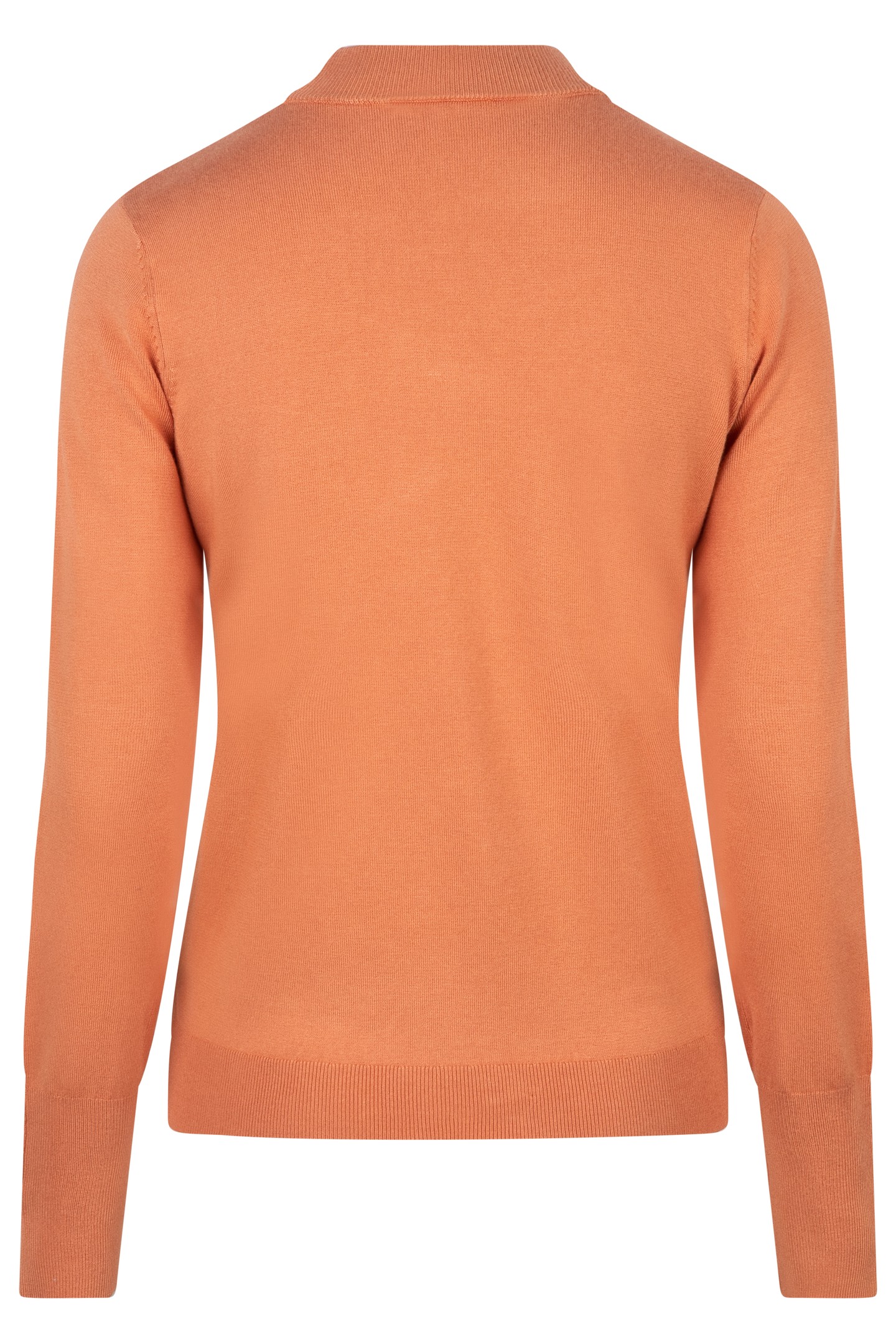 SWEATER BASIC BUTTONS ORANGE 2