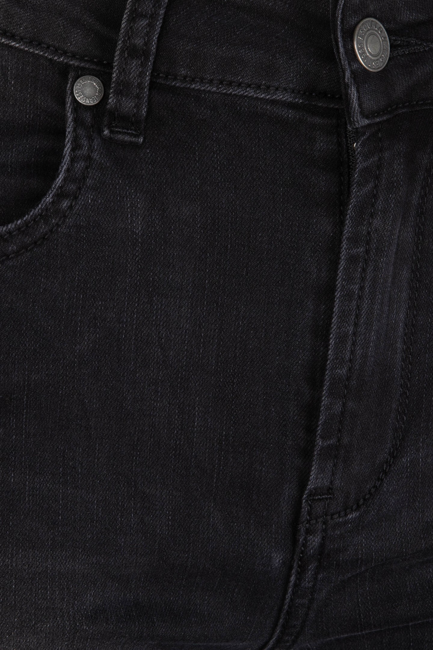 TROUSERS FLAIR BLACK DENIM BLACK 5