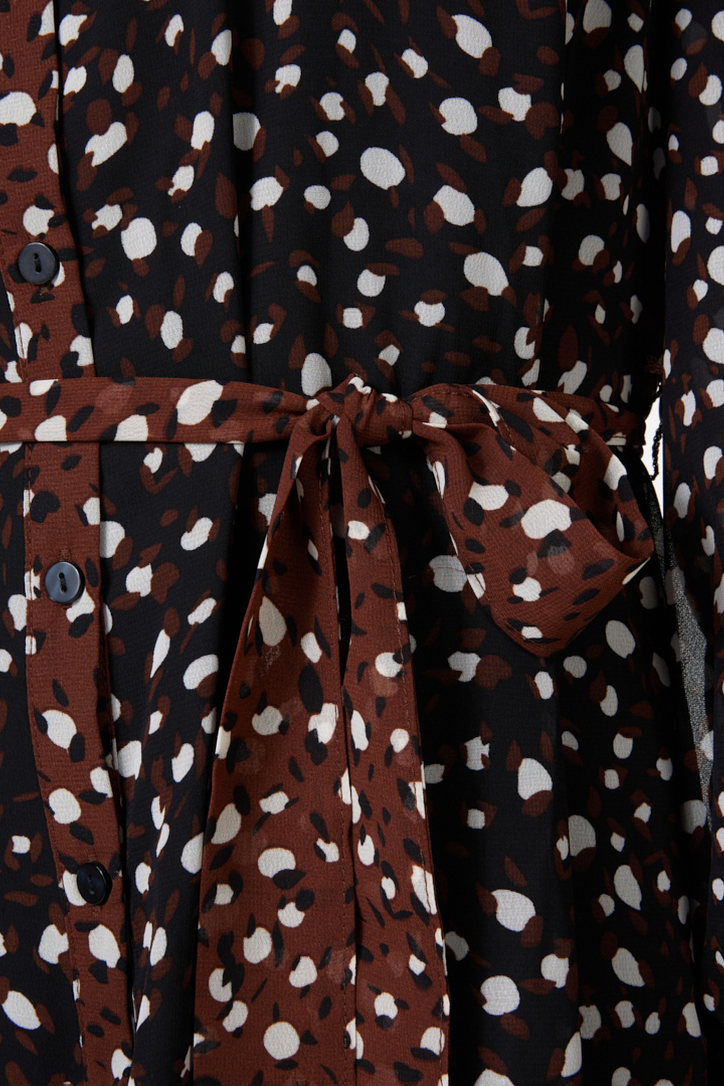 DRESS RIBBED CUFF ANIMAL STEPS PRINT 8