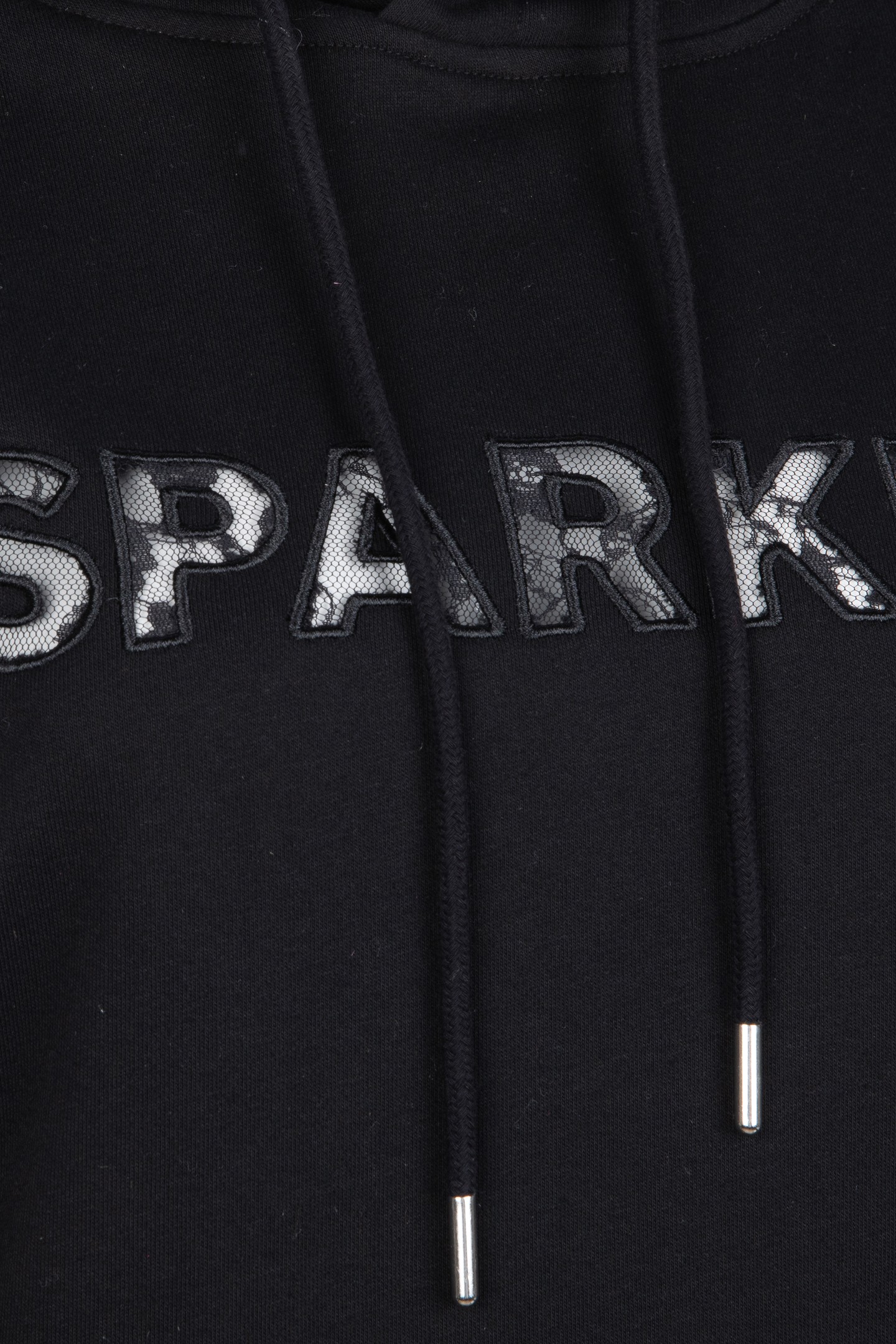 SWEATER HOODIE “SPARKLE” BLACK 8