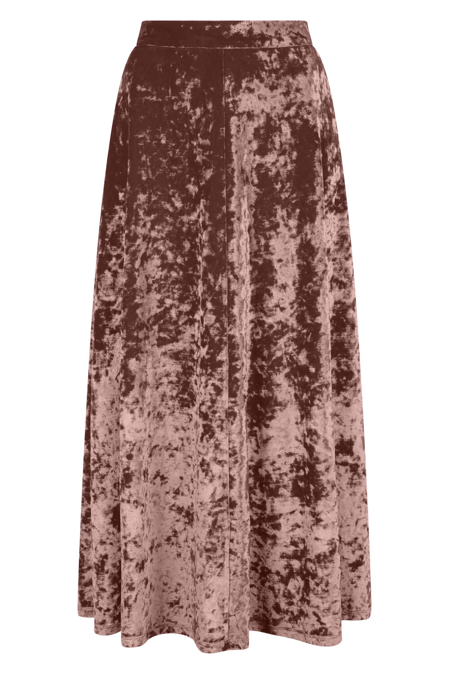 SKIRT VELOURS DE PANNE BROWN 1