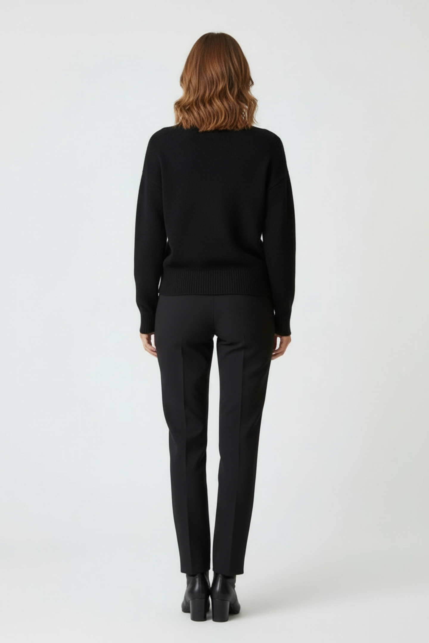 SWEATER LEOPARD “HEART" BLACK 2