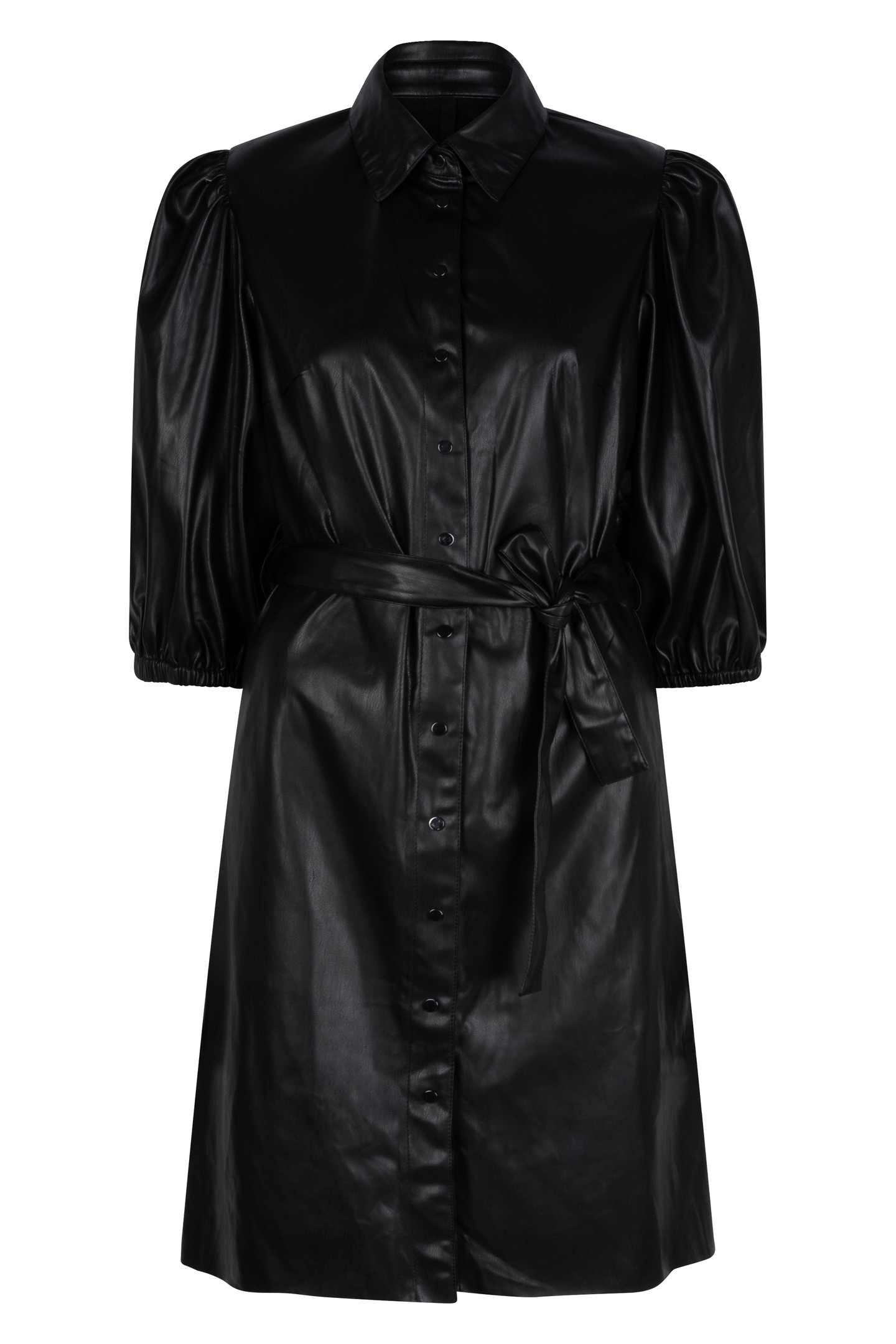 DRESS SHORT PU BLACK 5