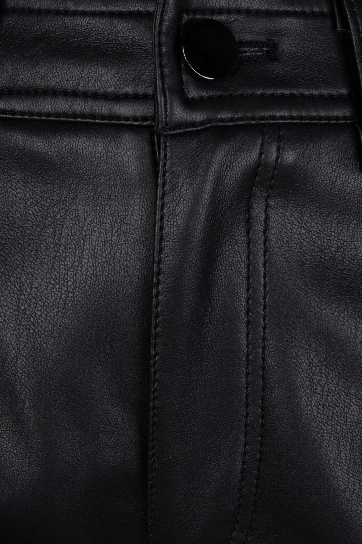TROUSERS 5 POCKETS PU BLACK 8