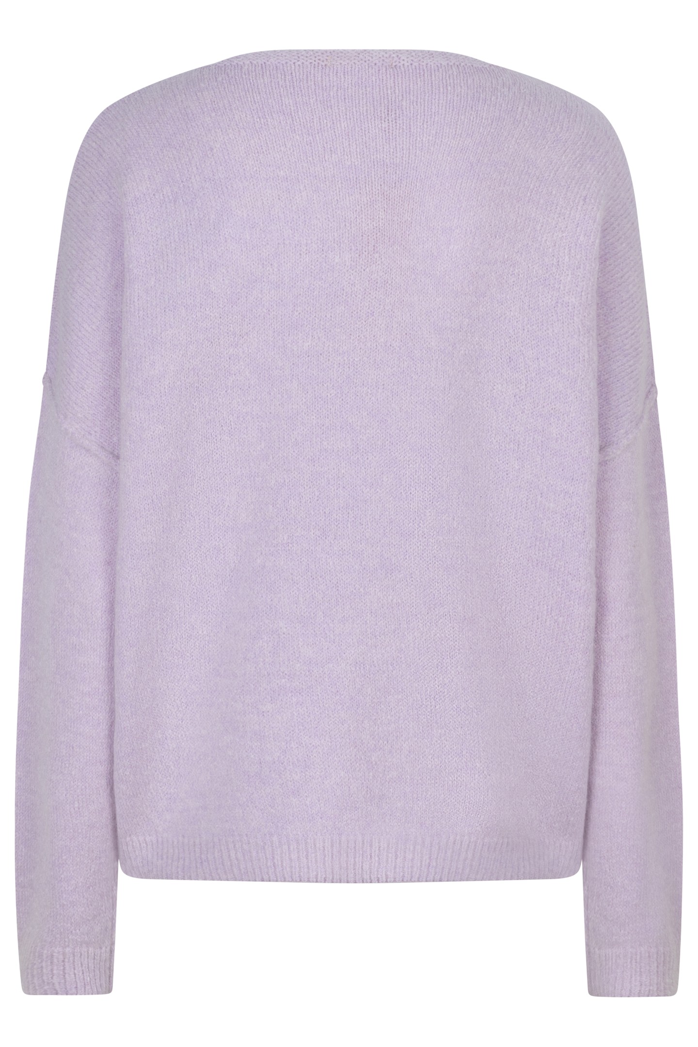 SWEATER V-NECK LILAC 2