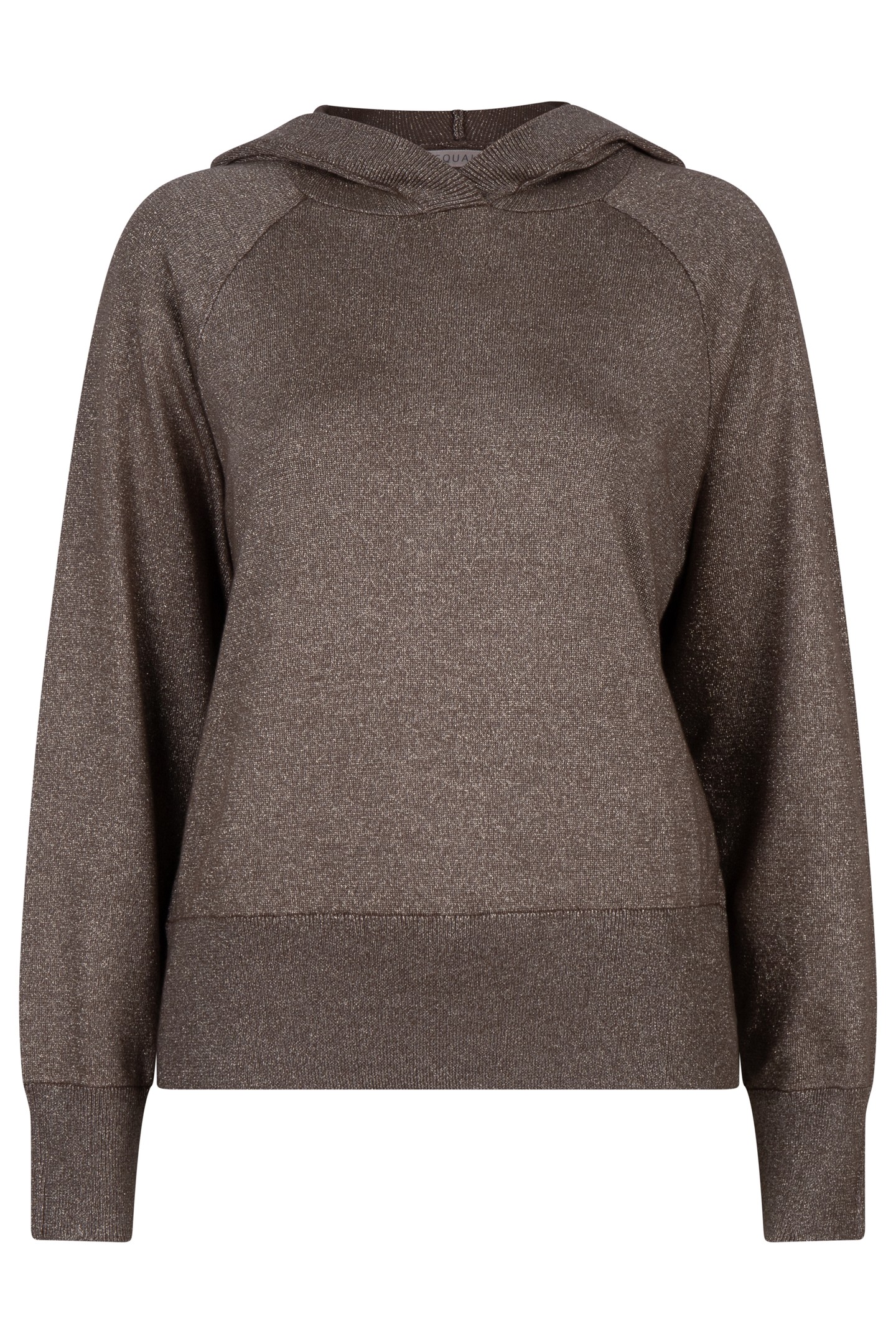 SWEATER HOODIE RAGLAN LUREX ARMY GREEN 8