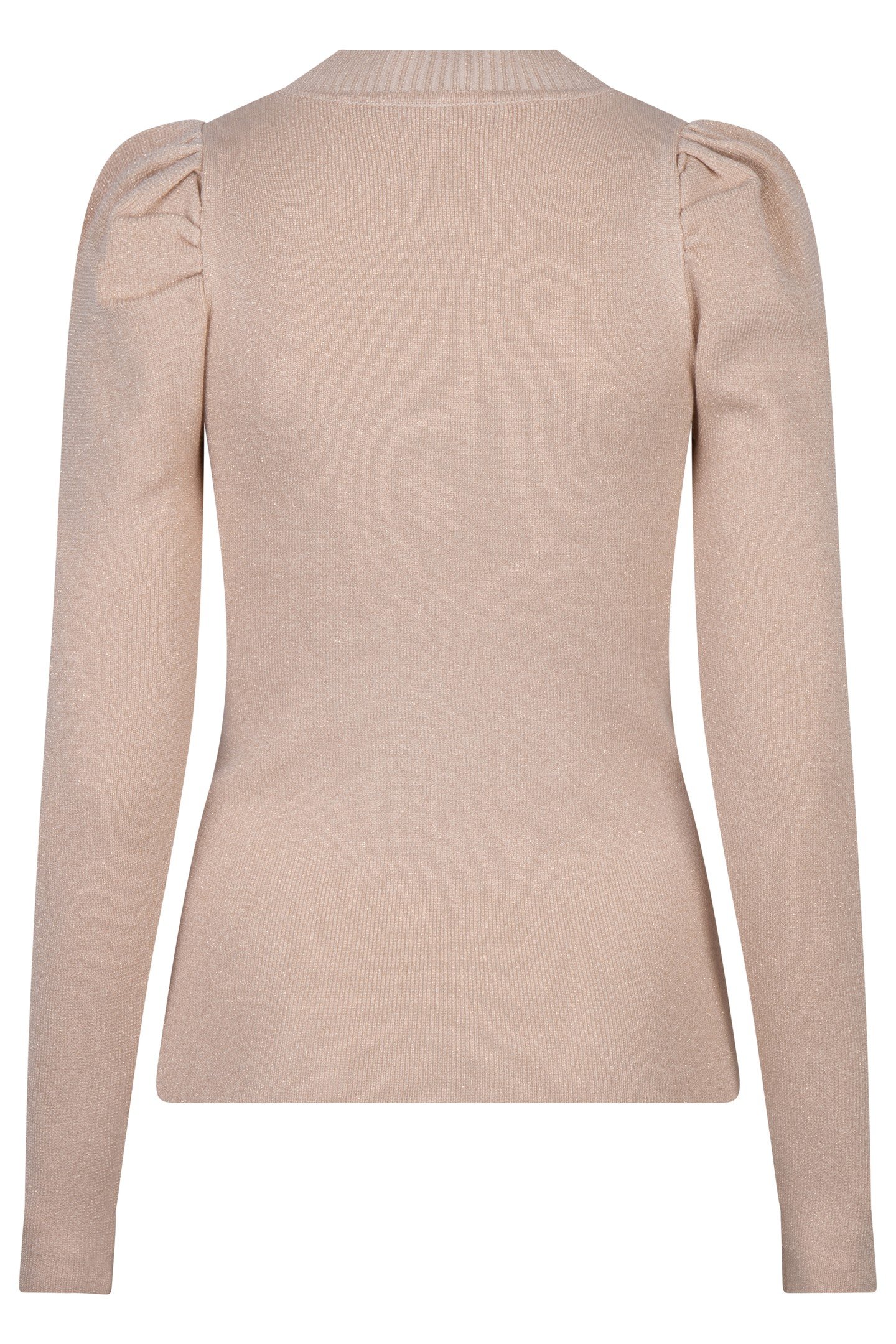 SWEATER TURTLE NECK LUREX LIGHT SAND 6